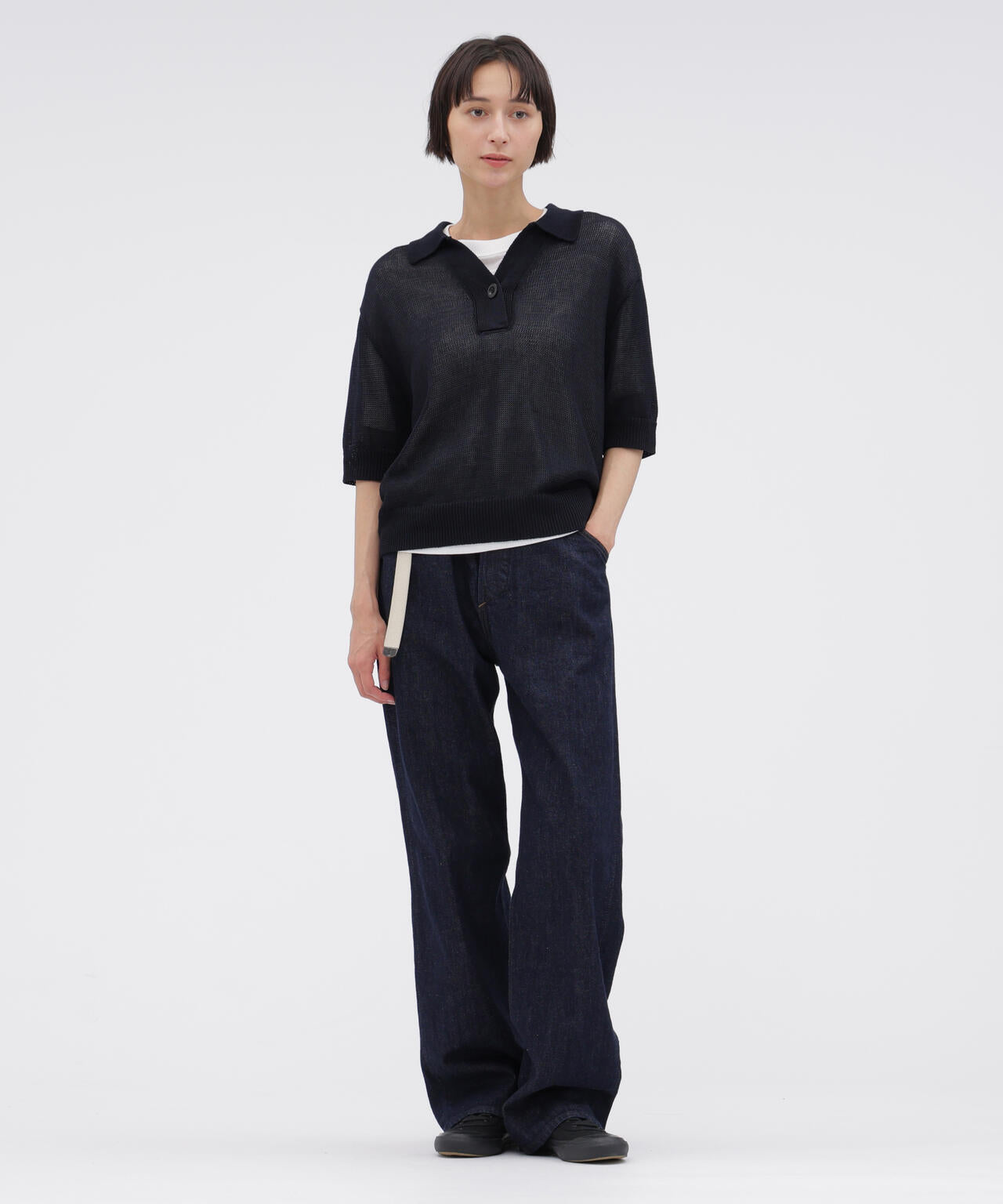 COATED COTTON KNITWEAR | MARGARET HOWELL（マーガレット・ハウエル