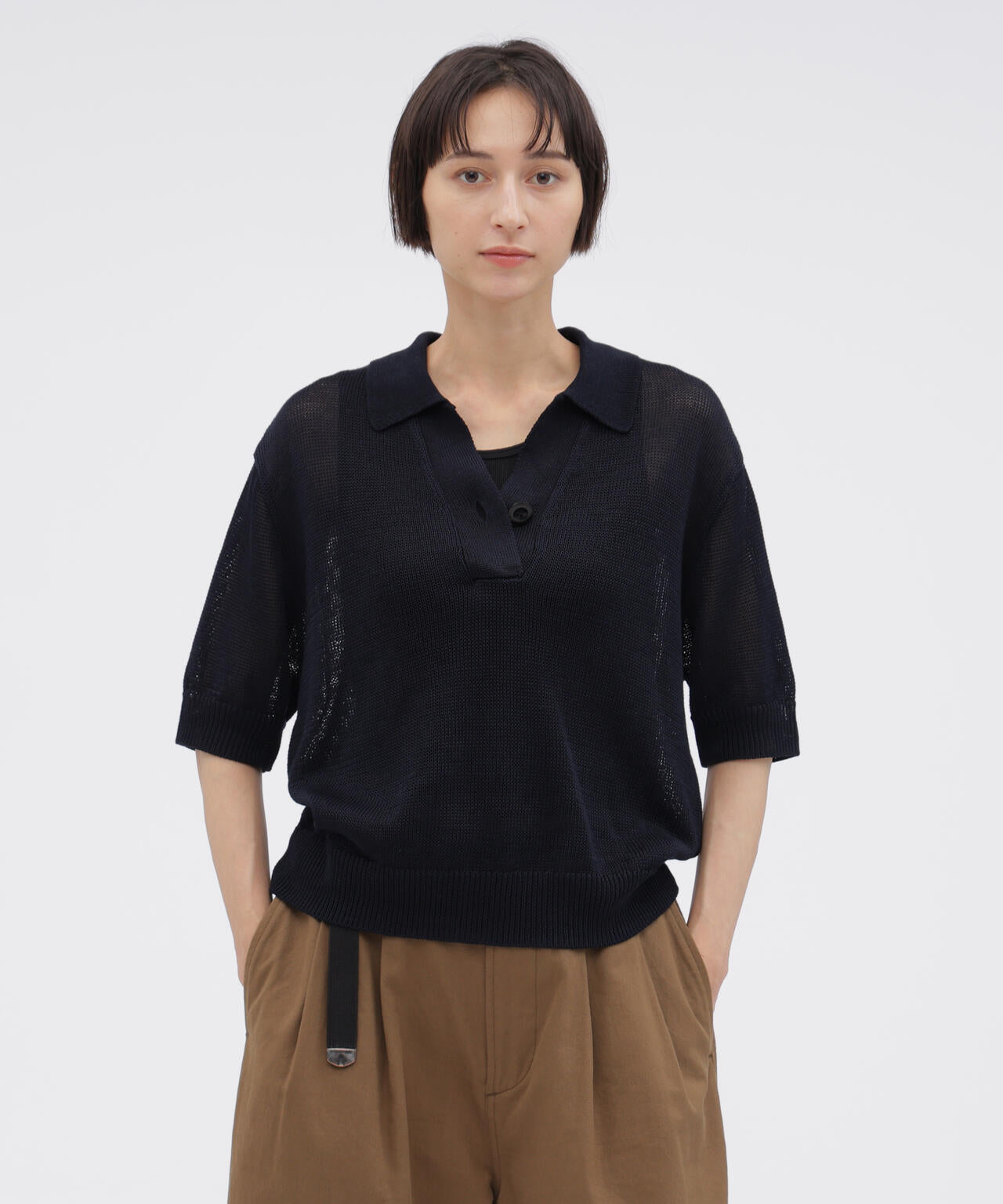 COATED COTTON KNITWEAR | MARGARET HOWELL（マーガレット・ハウエル