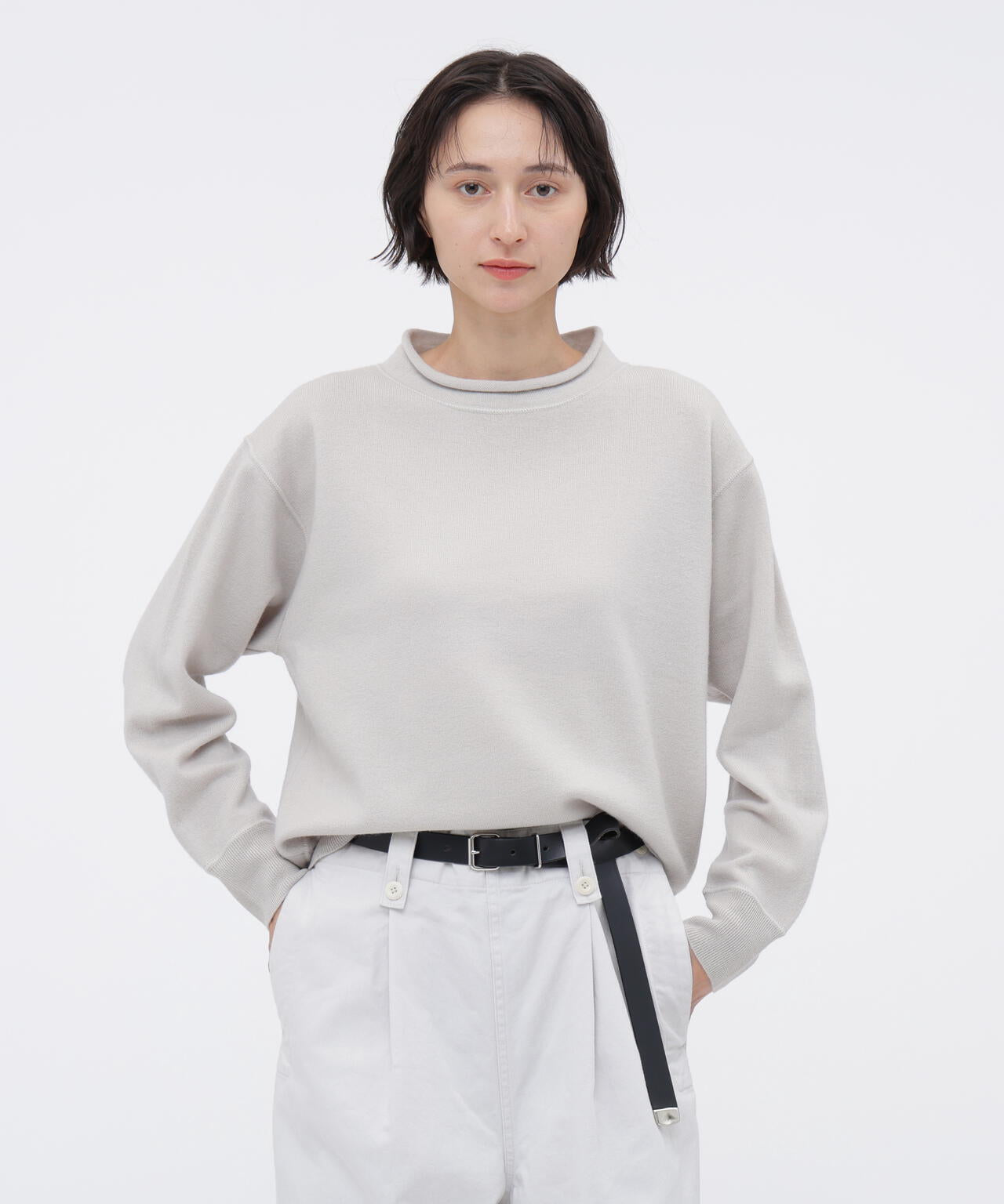 FELTED ROUGH WOOL KNITWEAR | MARGARET HOWELL（マーガレット