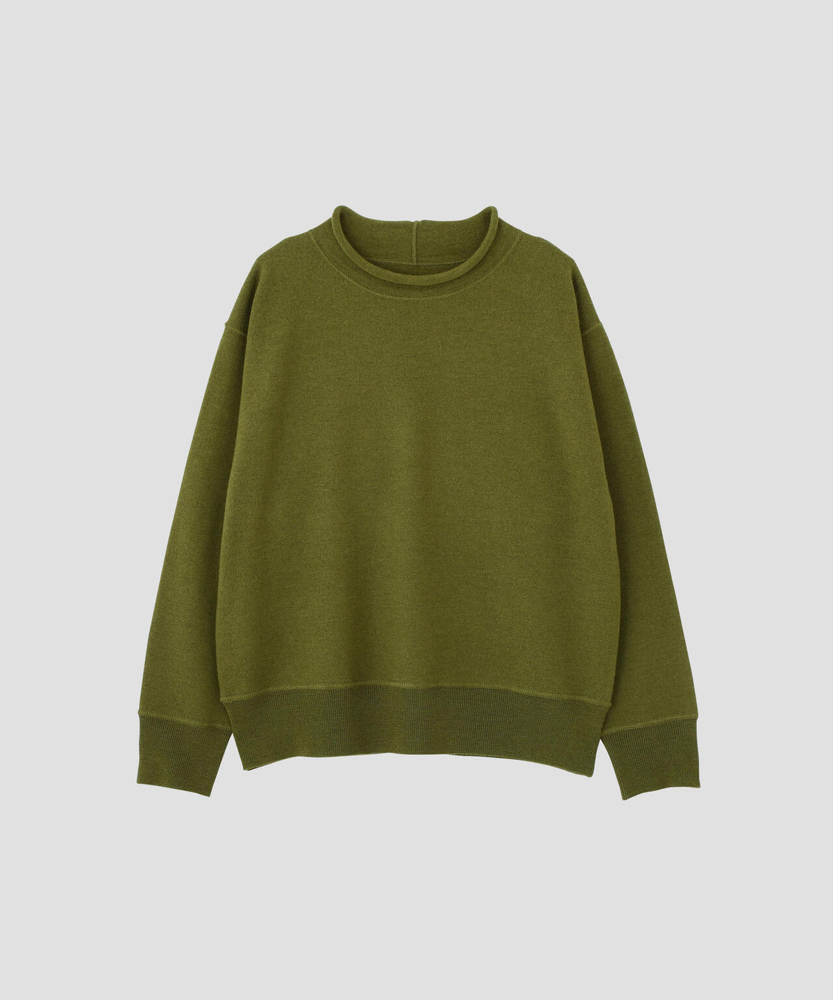 FELTED ROUGH WOOL KNITWEAR