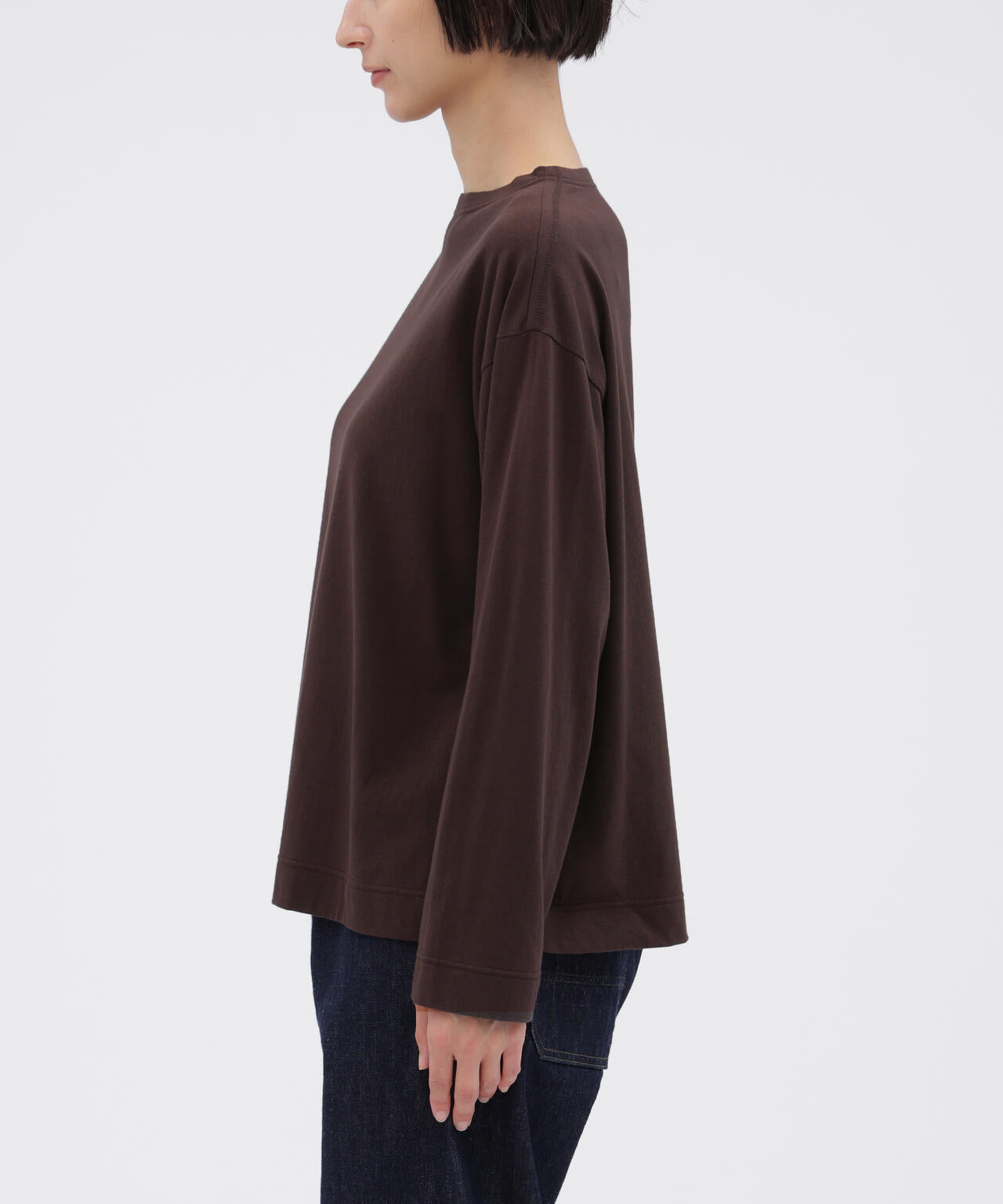 SMOOTH COTTON JERSEY TOP | MARGARET HOWELL（マーガレット・ハウエル