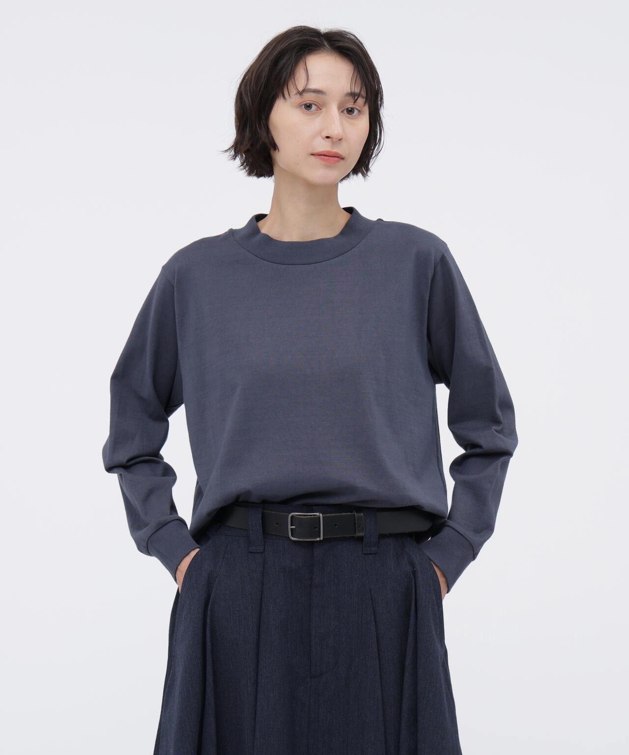 MATTE COTTON JERSEY TOP | MARGARET HOWELL（マーガレット・ハウエル
