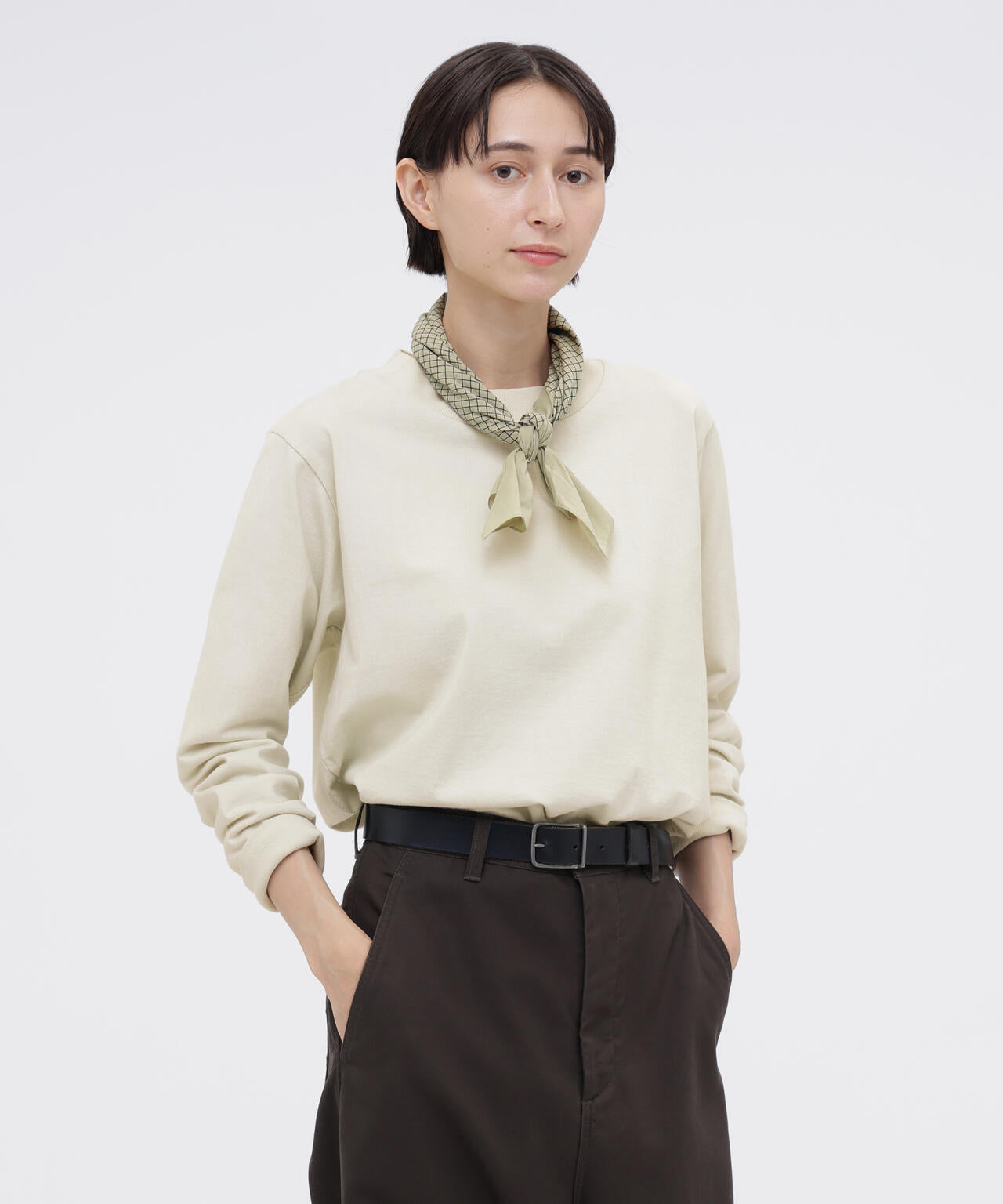 MATTE COTTON JERSEY TOP | MARGARET HOWELL（マーガレット・ハウエル