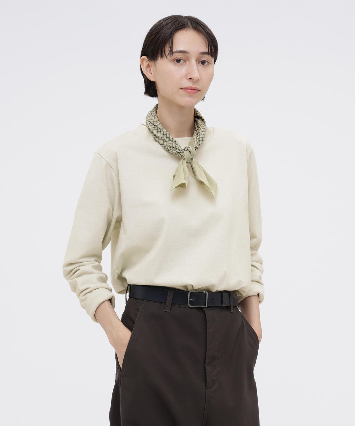 MATTE COTTON JERSEY TOP