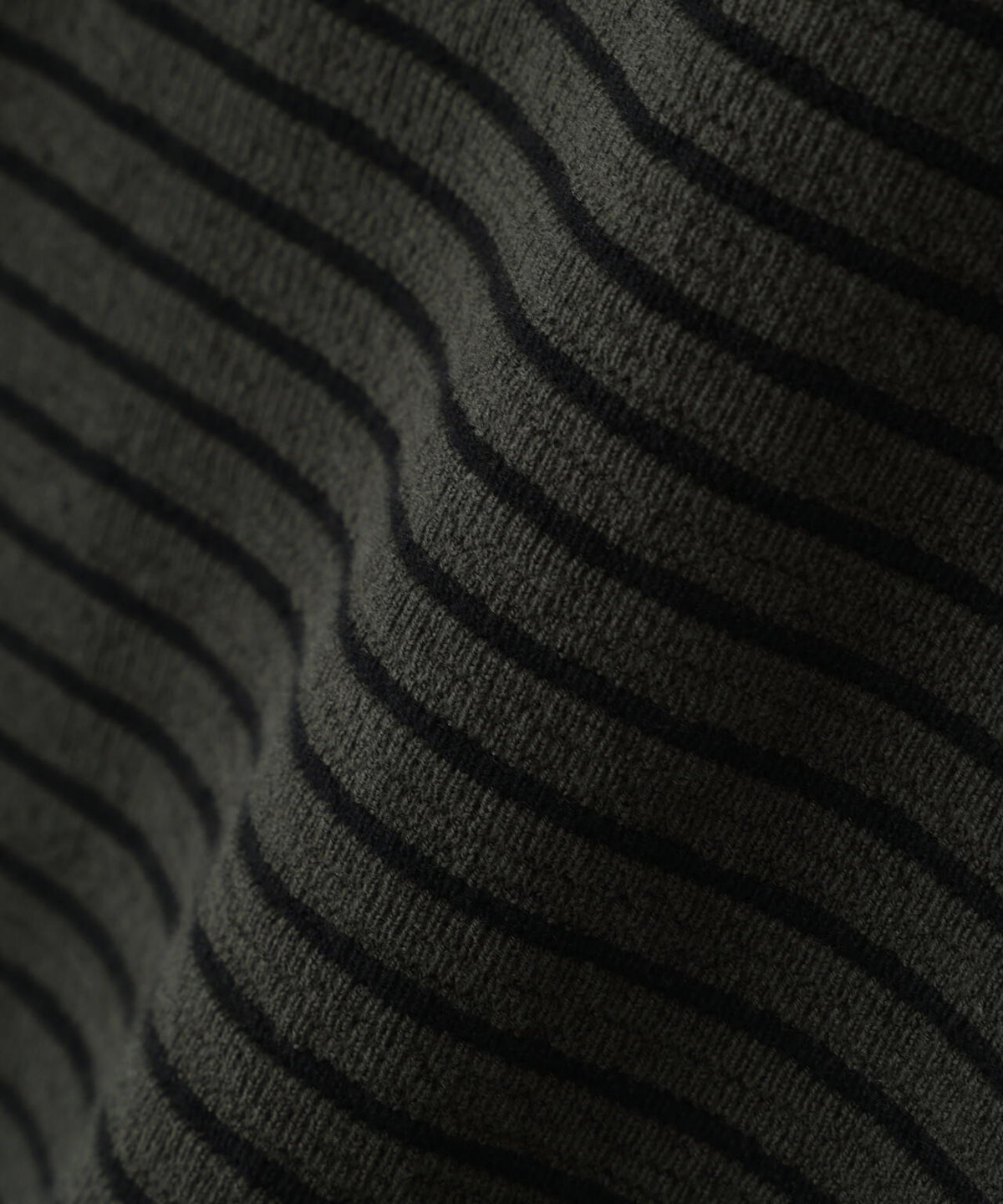 TEXTURED COTTON STRIPE TOP