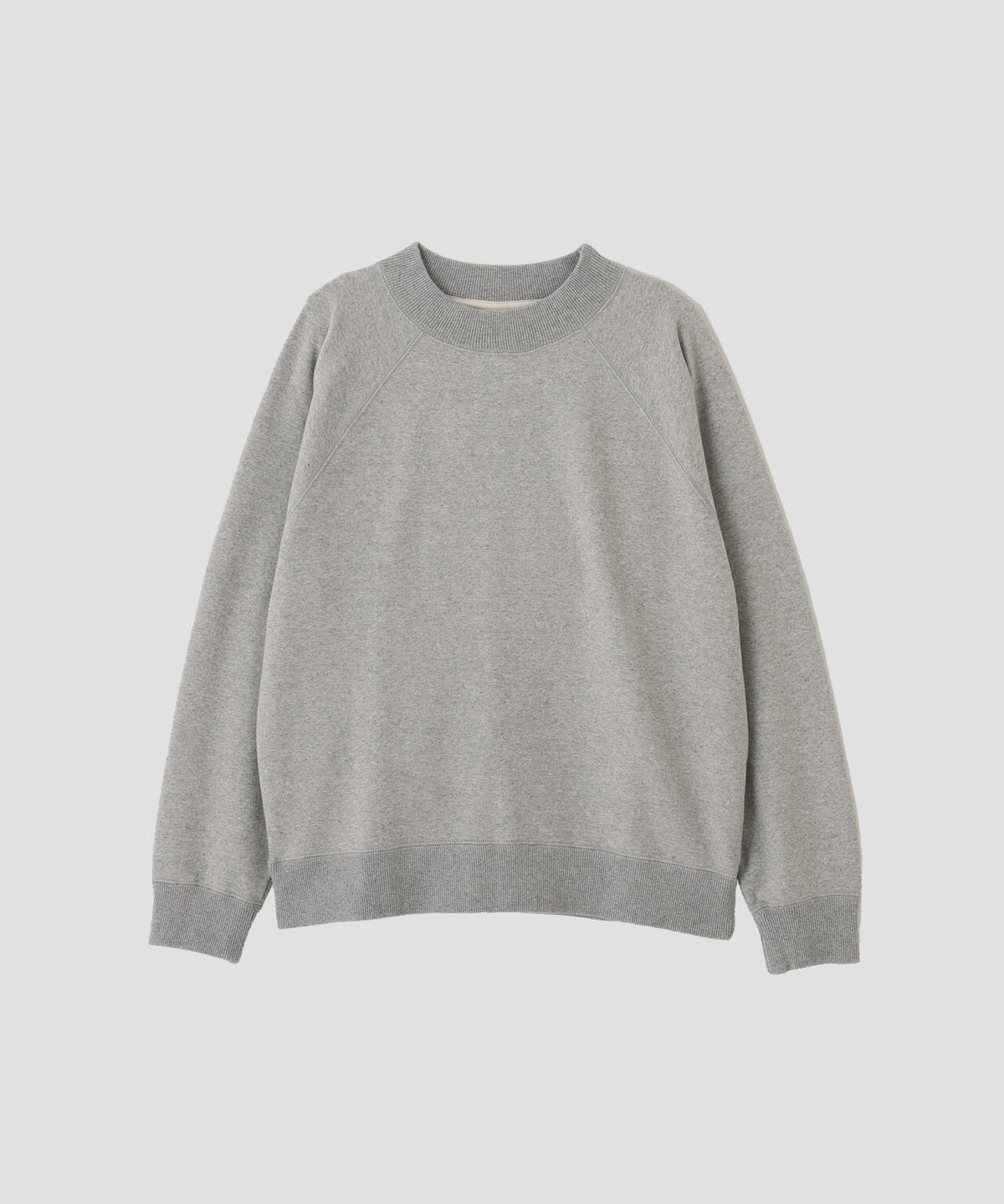 UPCYCLED LOOPBACK JERSEY TOP