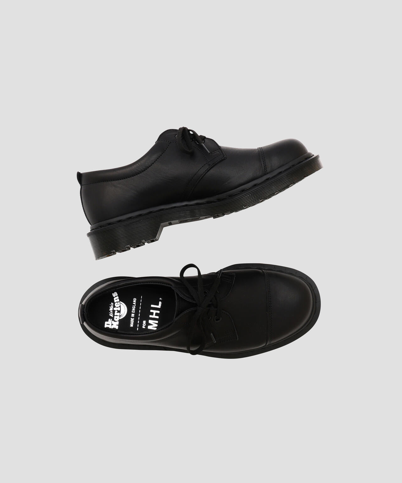 DR. MARTENS FOR MHL. GRAINED OILED LEATHER | MARGARET HOWELL