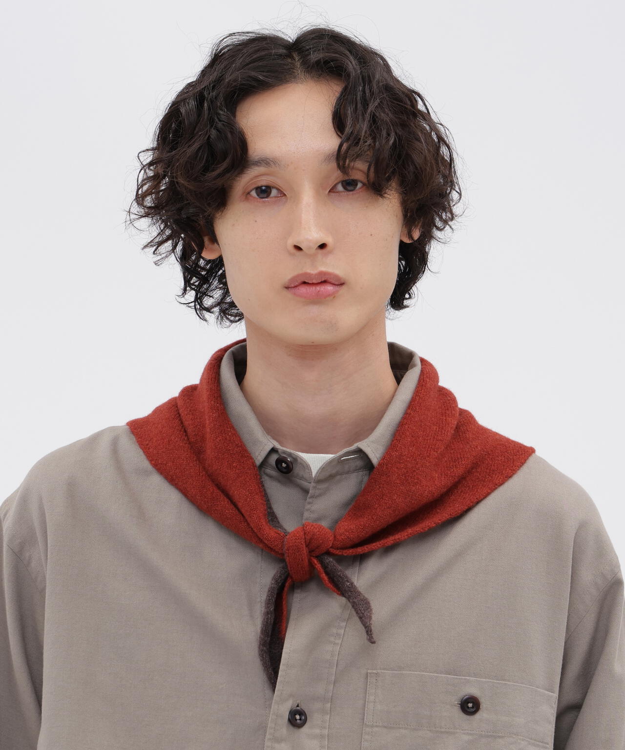 MHL TIPPED SCOUT SCARF | MARGARET HOWELL（マーガレット・ハウエル