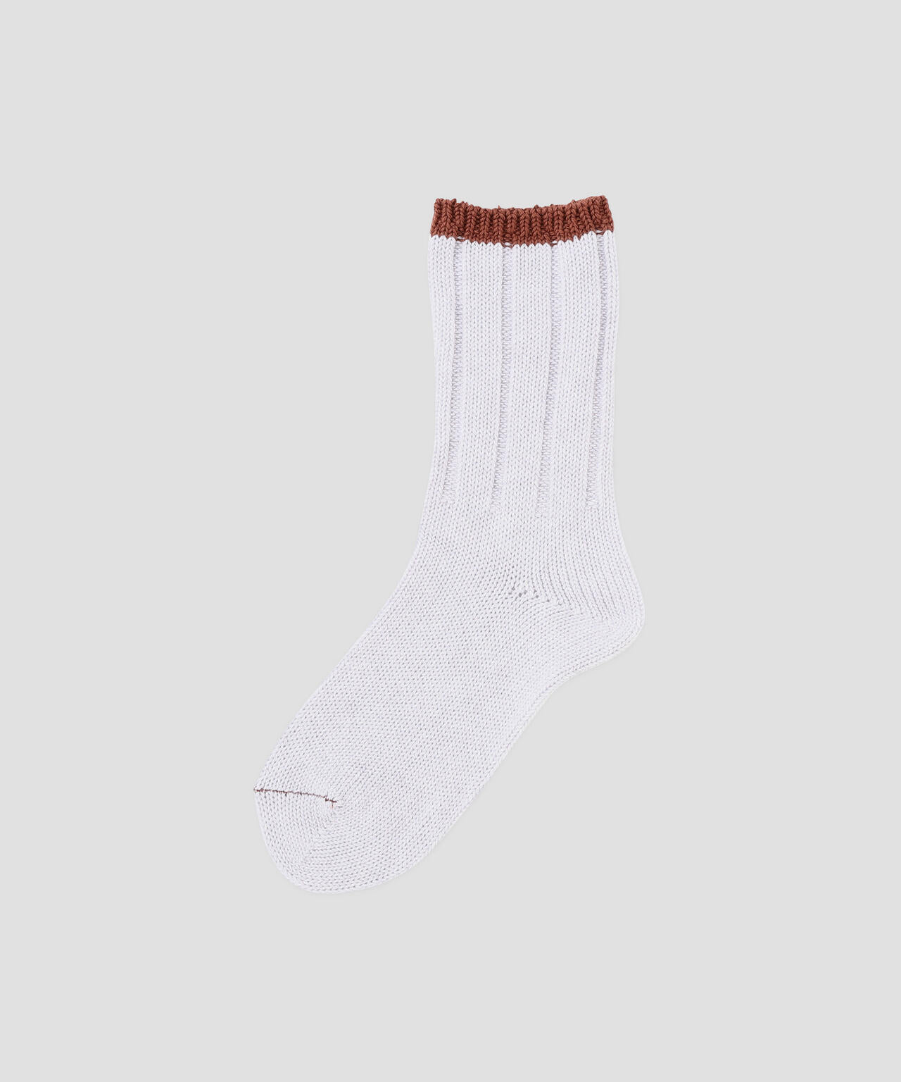 WOMEN TIPPED COTTON RIB SOCKS | MARGARET HOWELL（マーガレット