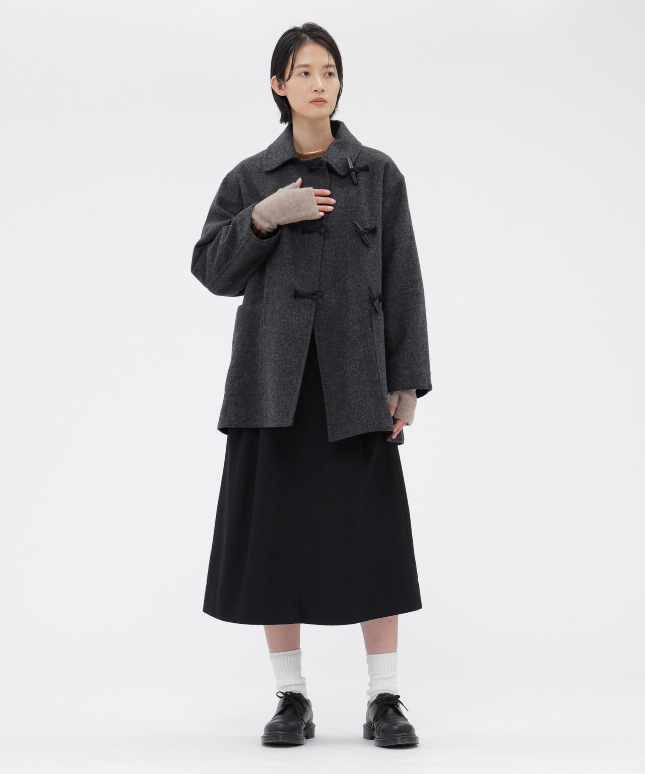UNISEX FELTED DRY WOOL GLOVE | MARGARET HOWELL（マーガレット