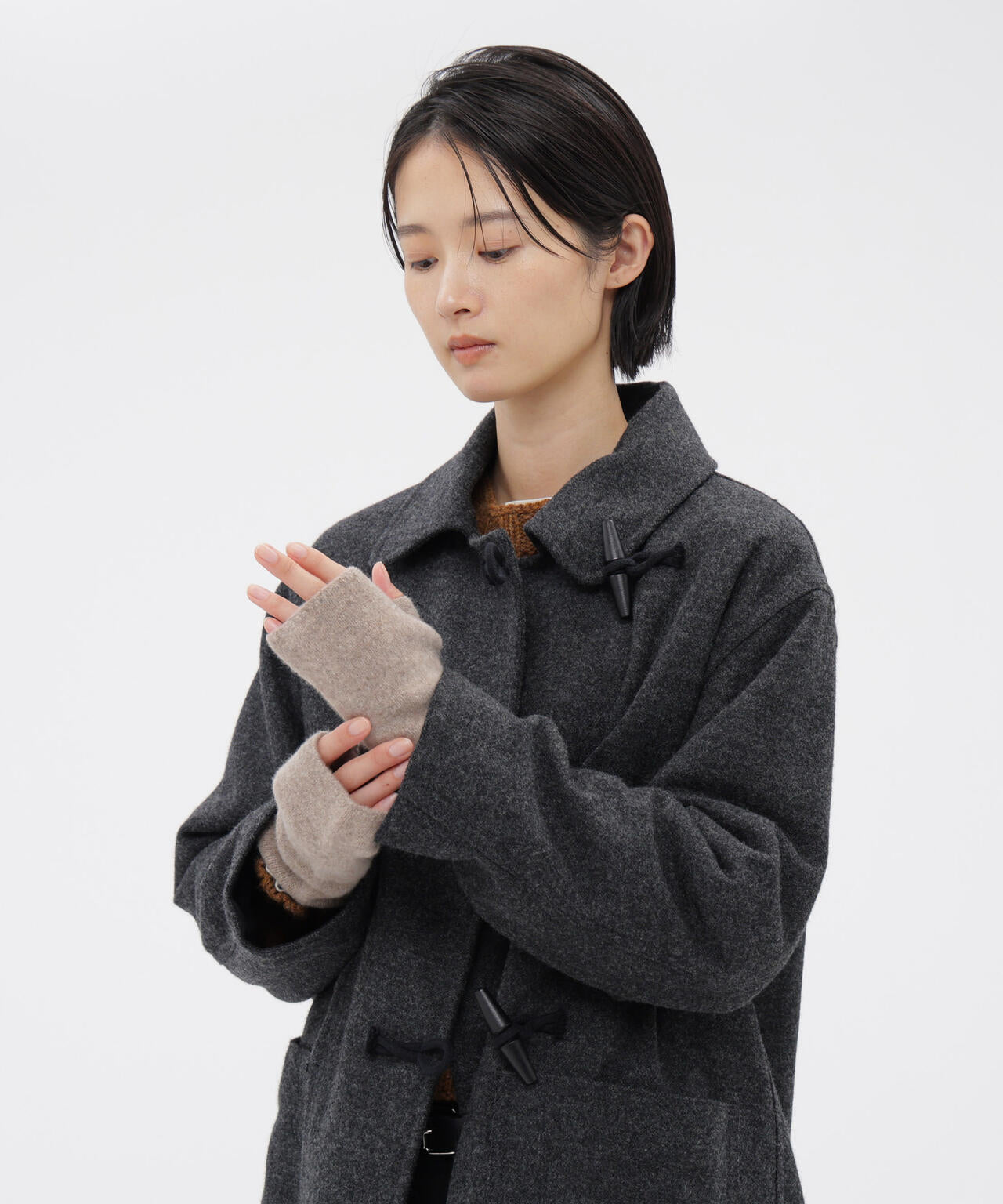 UNISEX FELTED DRY WOOL GLOVE | MARGARET HOWELL（マーガレット