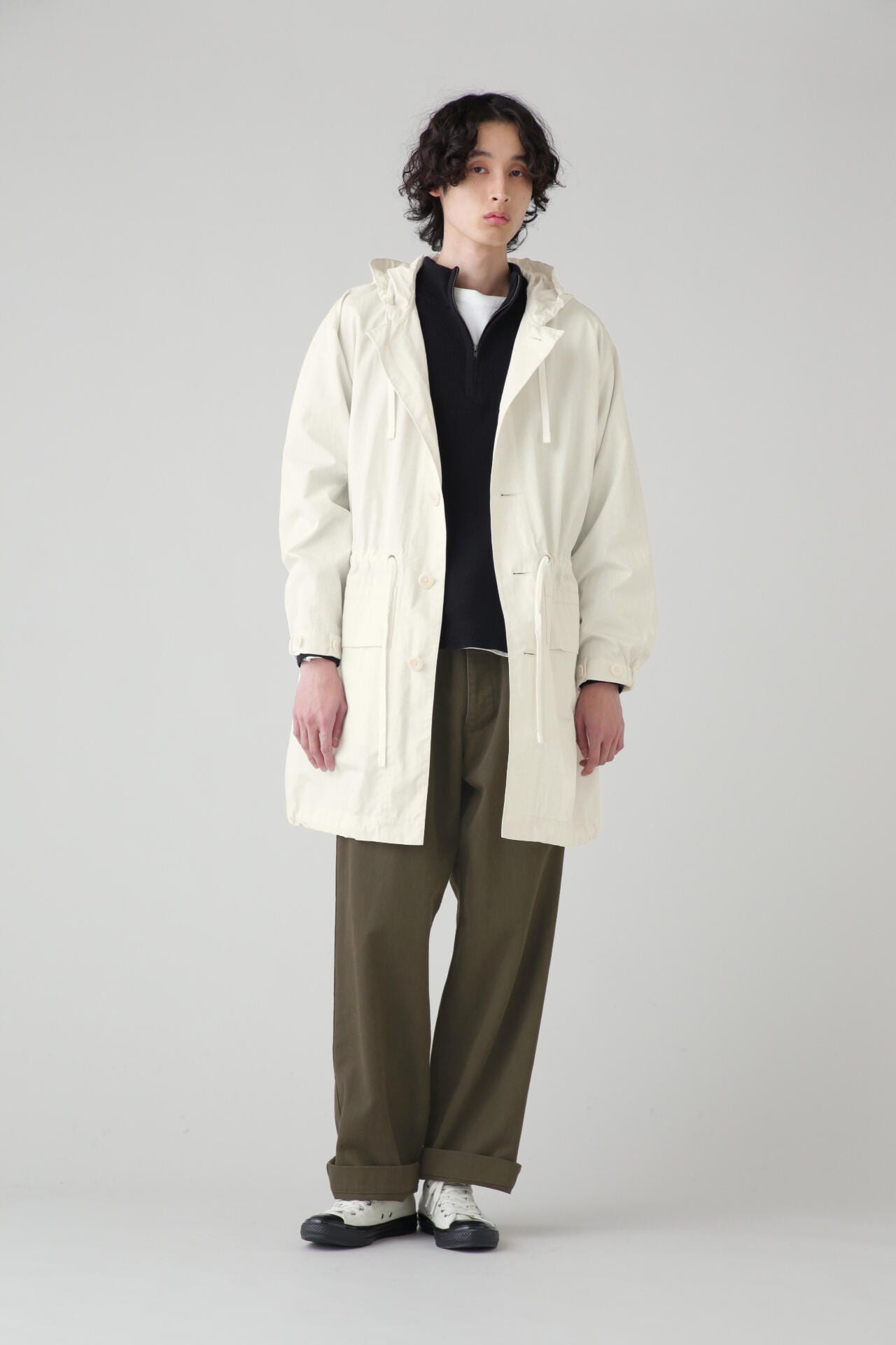 WASHED COTTON NYLON