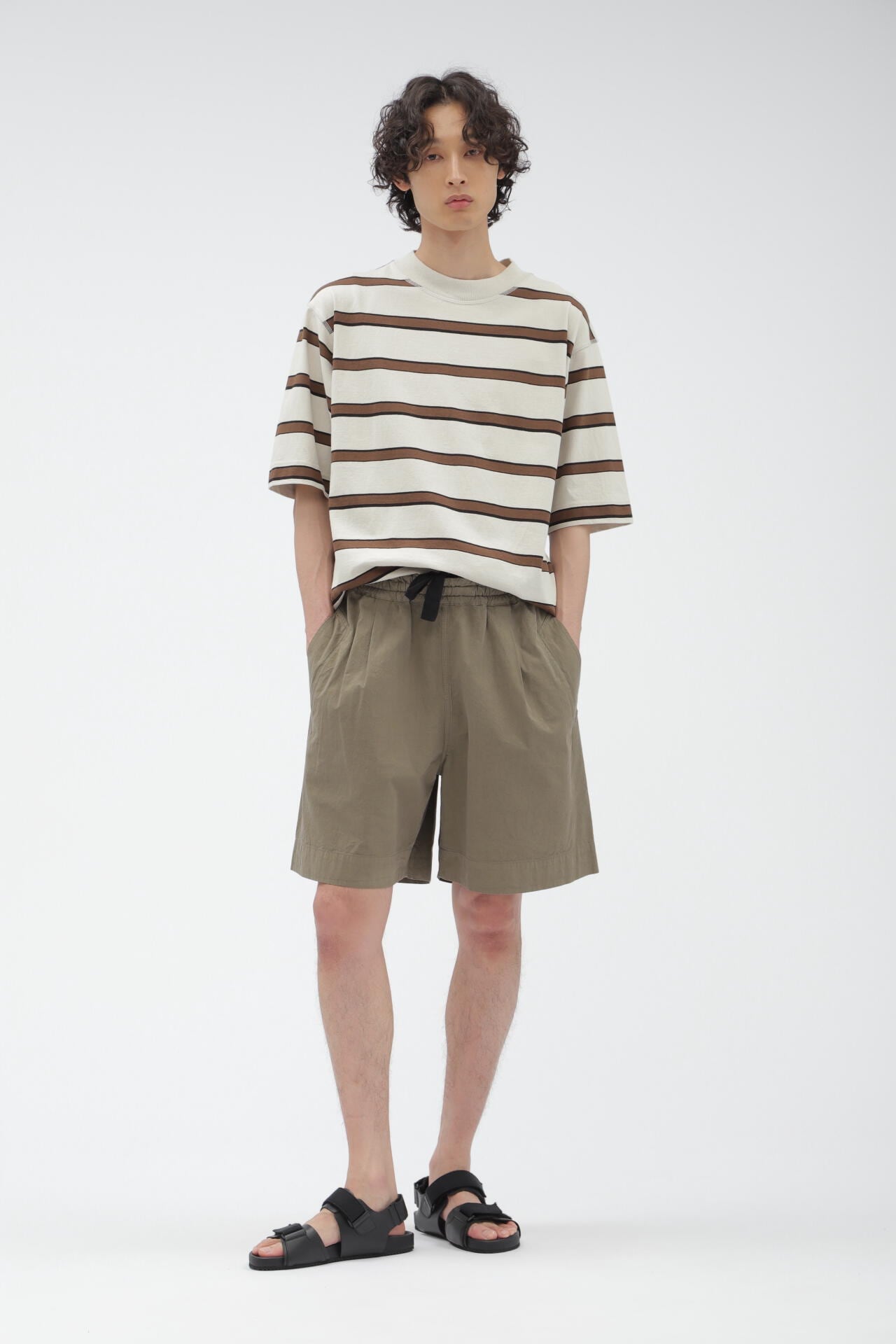 OUTLINE STRIPE JERSEY