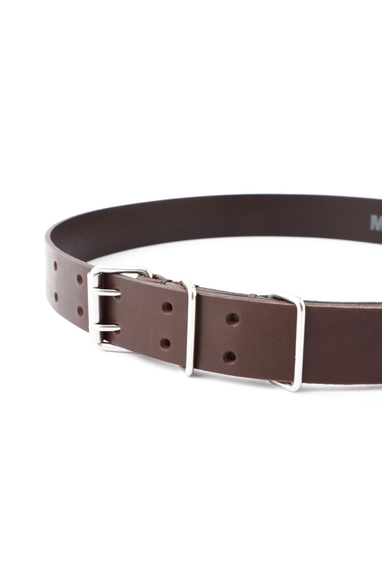 エムエイチエル　レザーベルト　MHL. DOUBLE PRONG BELT DOUBLE PRONG BELT | MHL.（エムエイチエル） ｜【公式】通販mix.tokyo