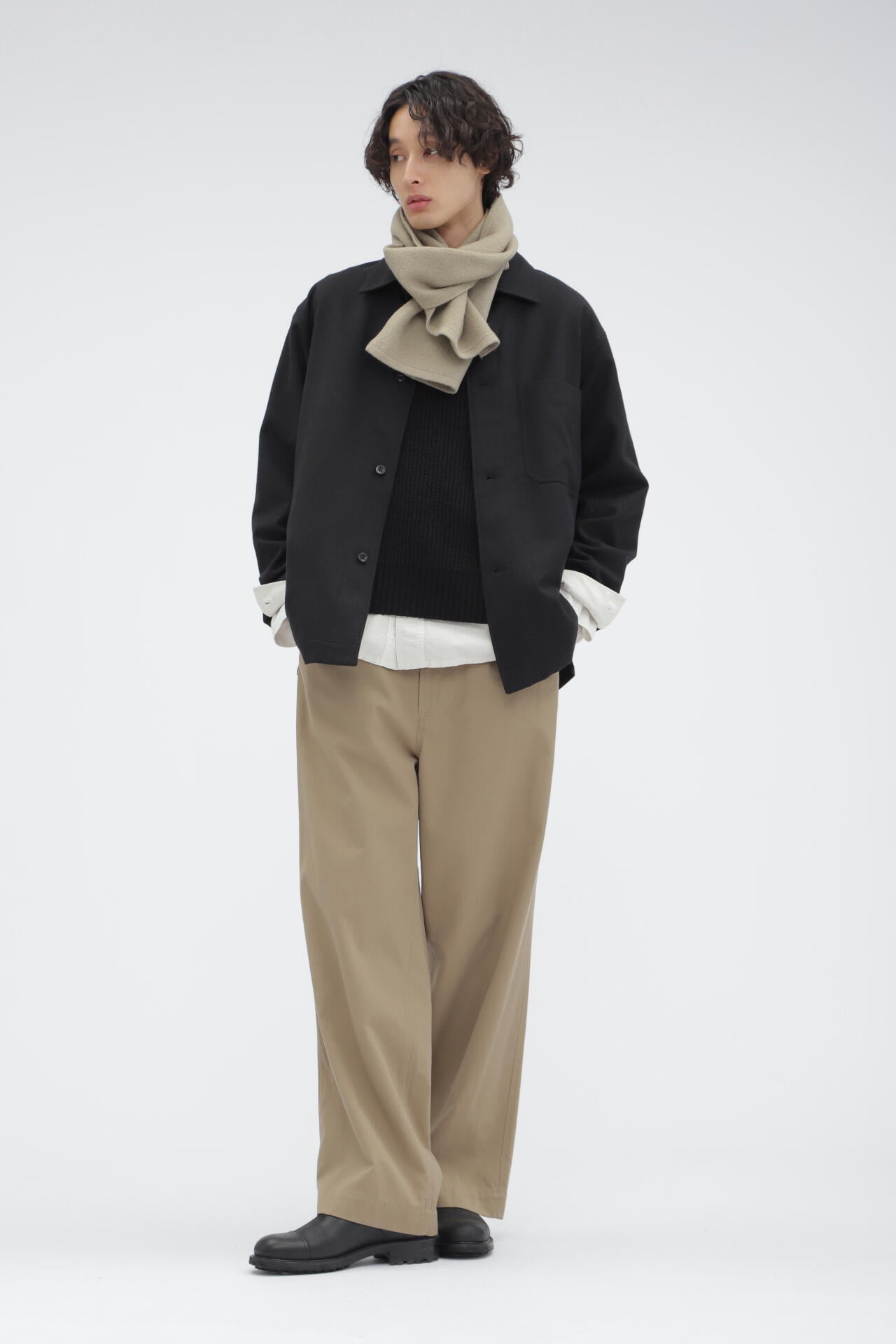WOOL COTTON TWILL