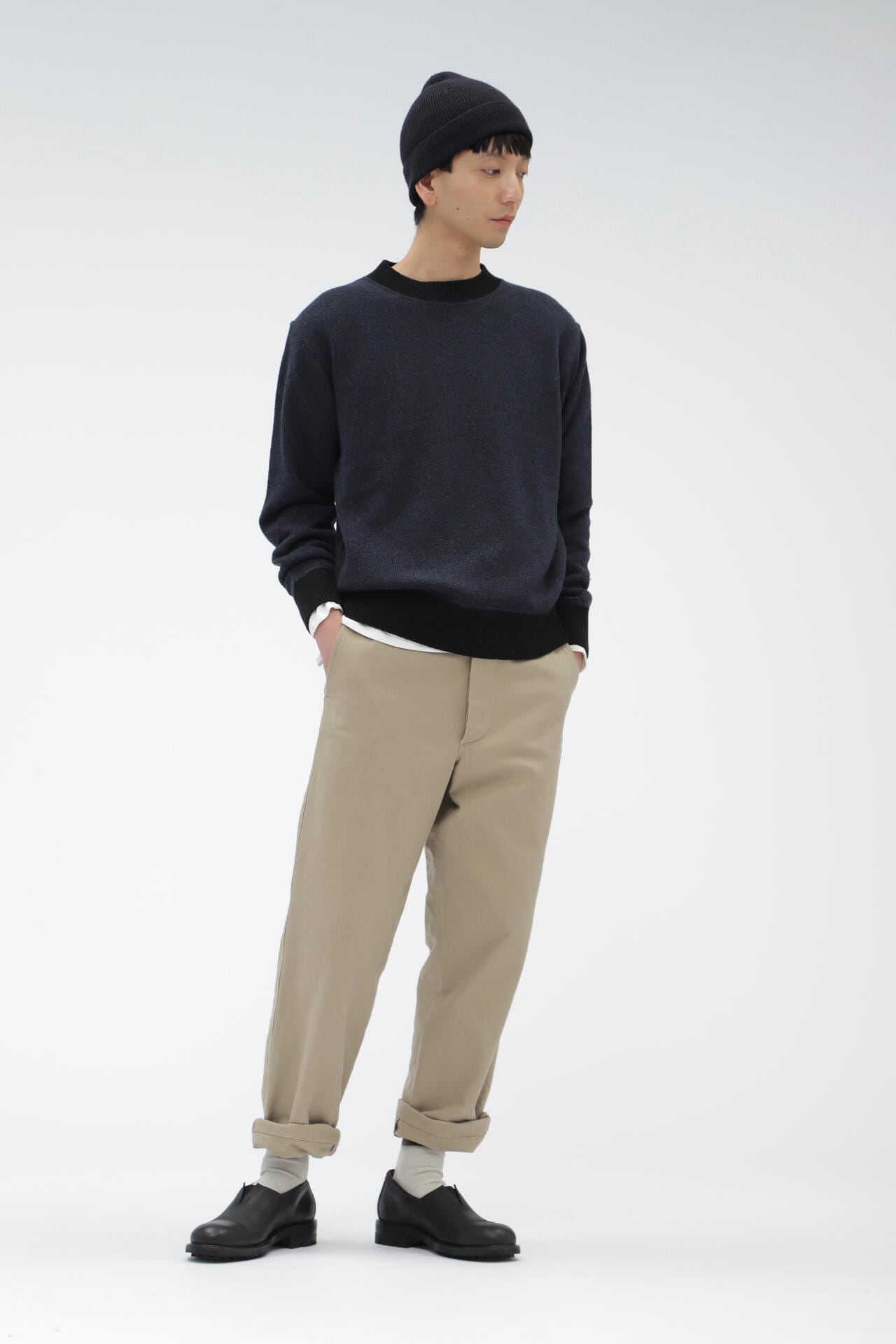 MELANGE WOOL COTTON