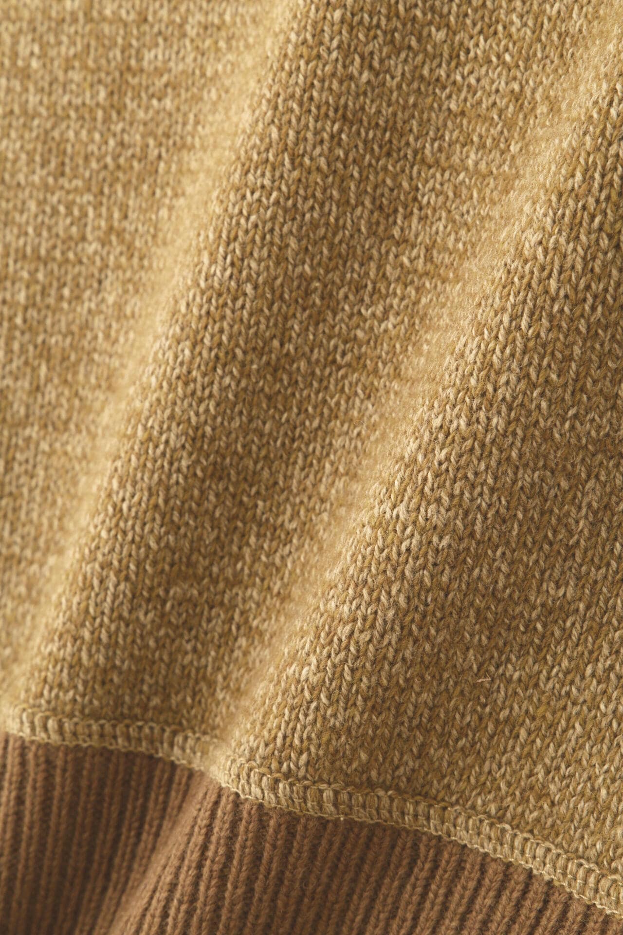 MELANGE WOOL COTTON