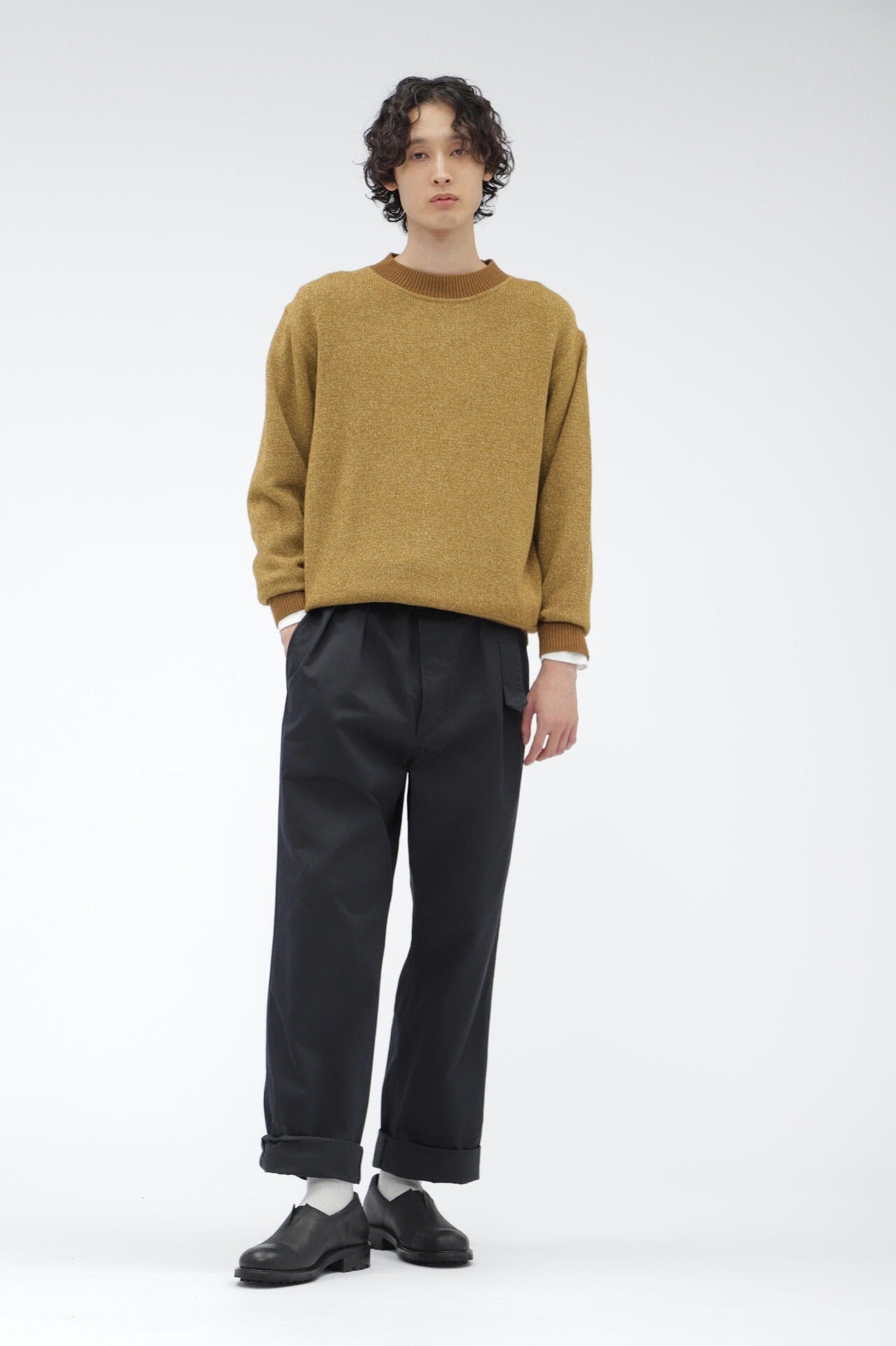 MELANGE WOOL COTTON