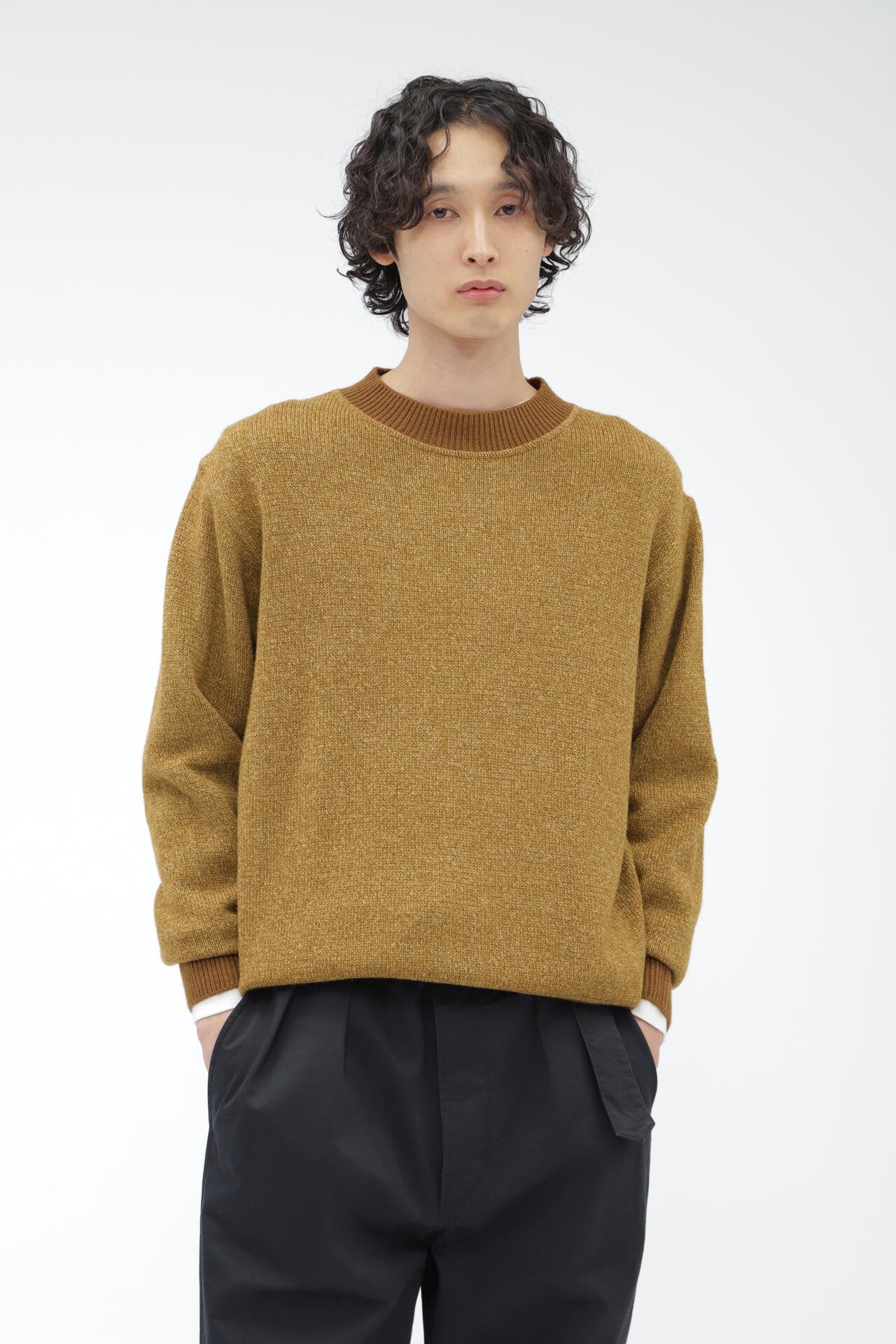 MELANGE WOOL COTTON