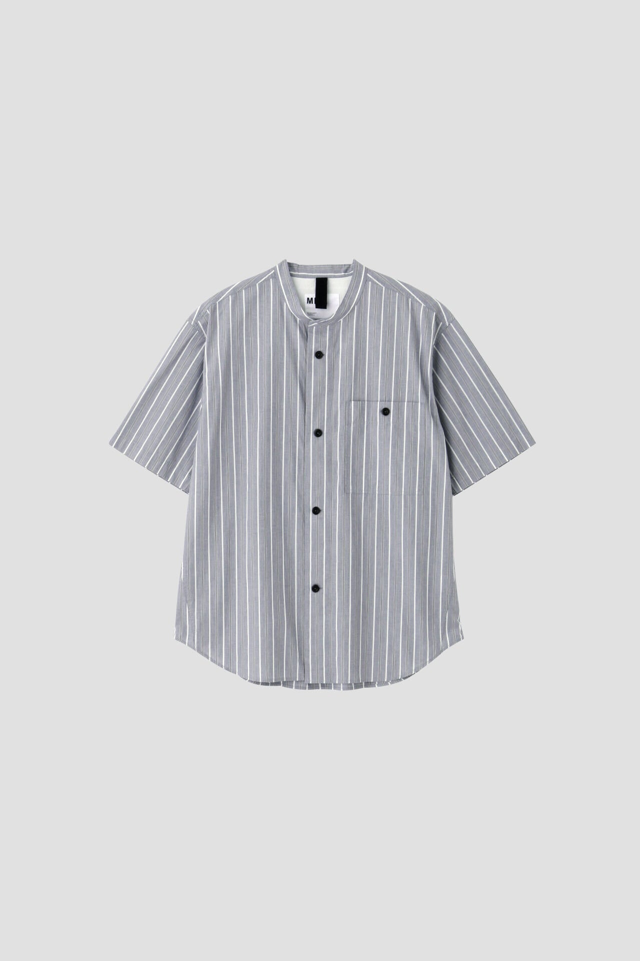 END ON END STRIPE COTTON SHIRT