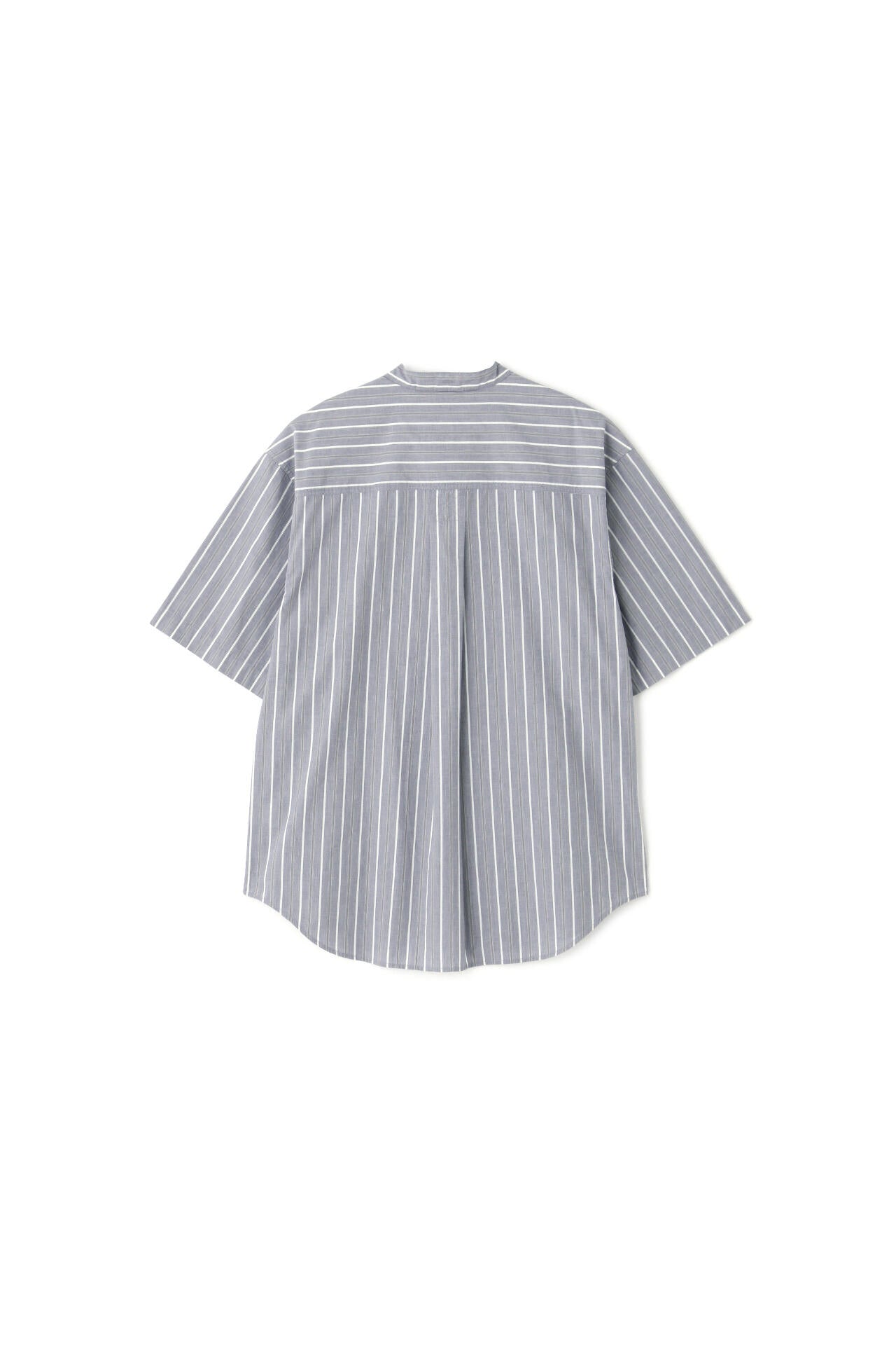 END ON END STRIPE COTTON SHIRT