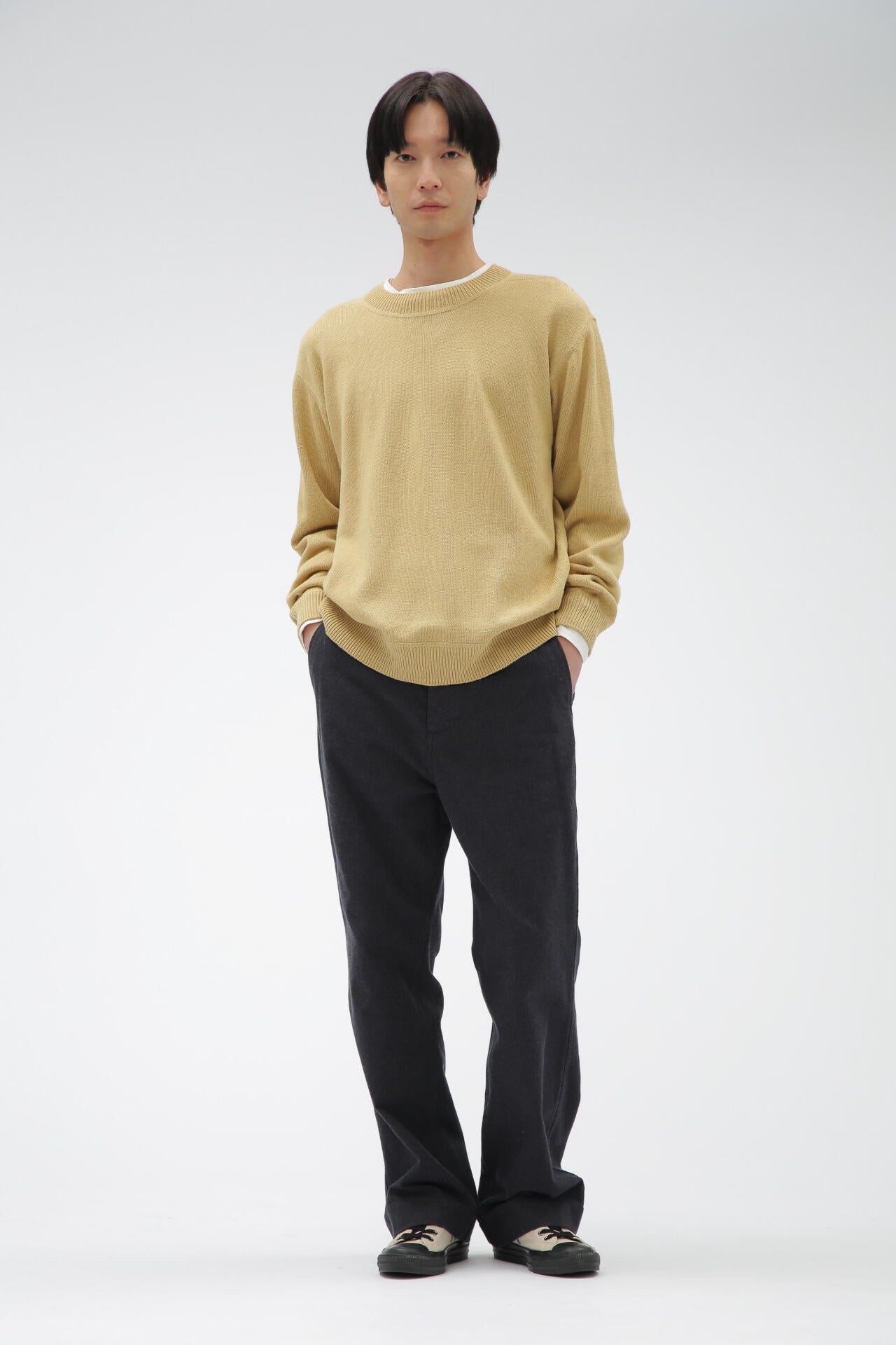 NATURAL YARN COTTON LINEN