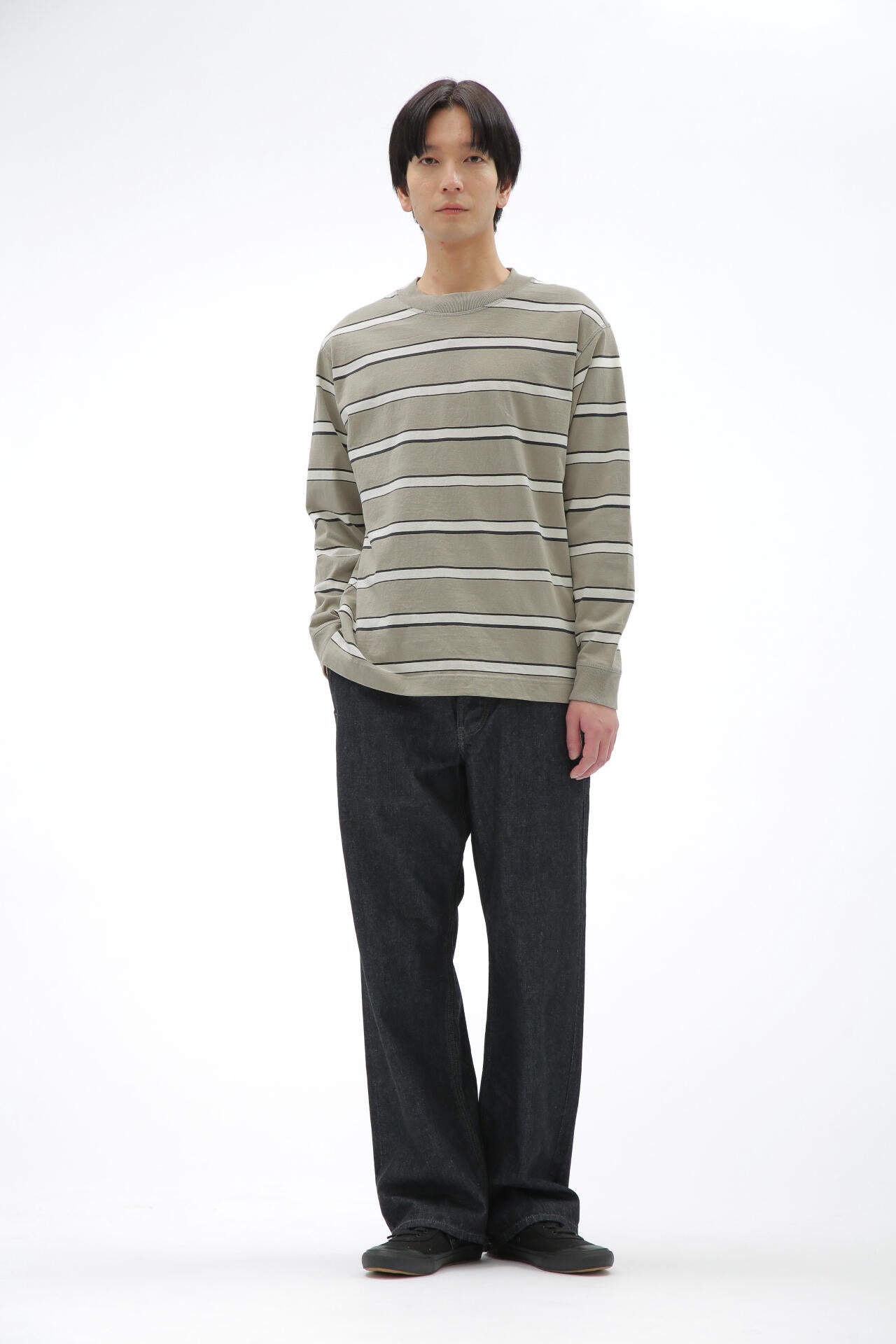 OUTLINE STRIPE JERSEY