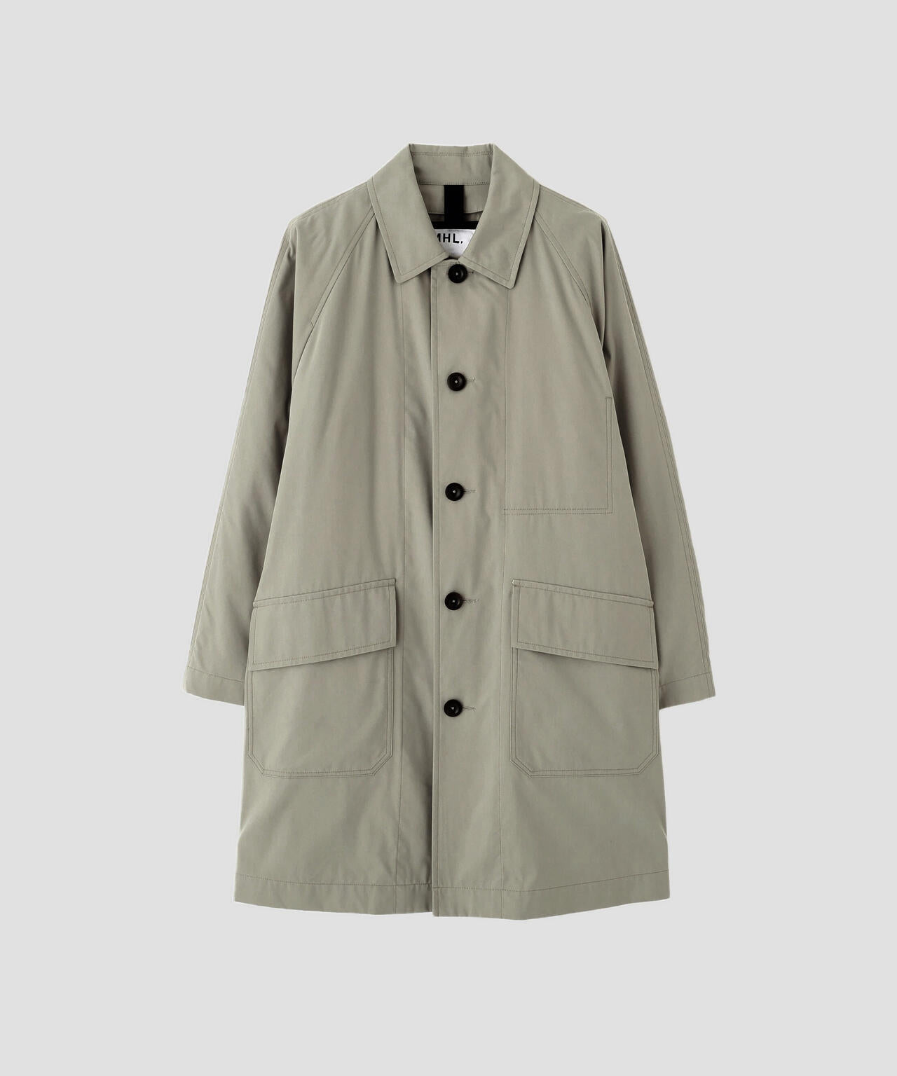 WORN COTTON NYLON COAT | MARGARET HOWELL（マーガレット・ハウエル  