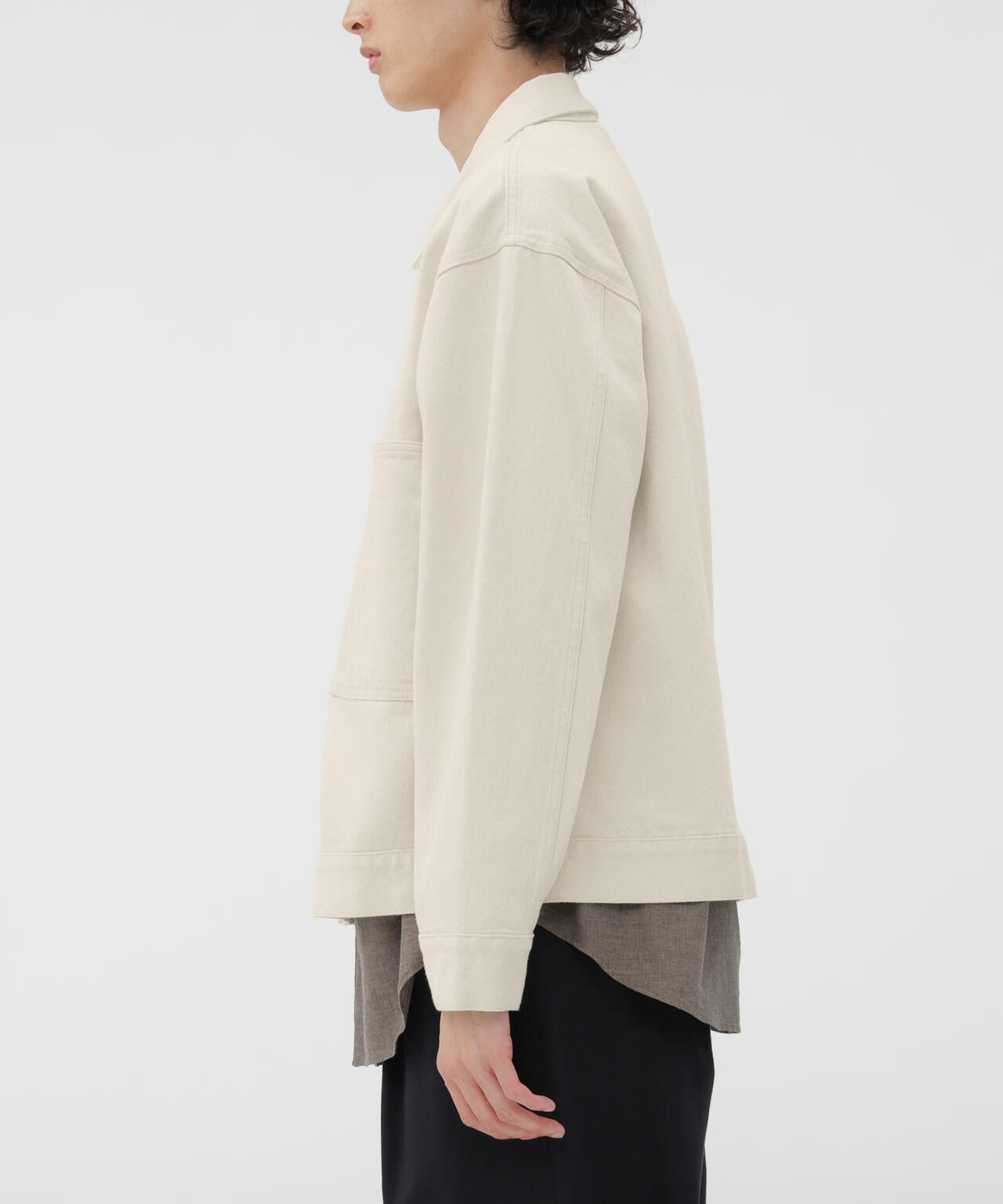 CANTON NATURAL DENIM BLOUSON | MARGARET HOWELL（マーガレット