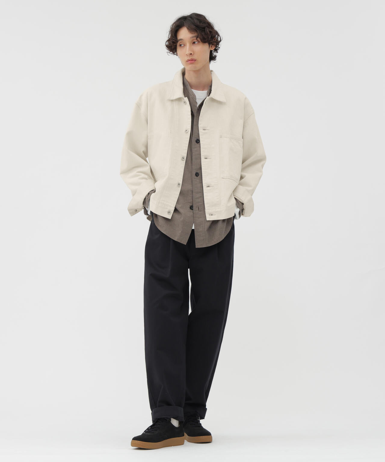CANTON NATURAL DENIM BLOUSON