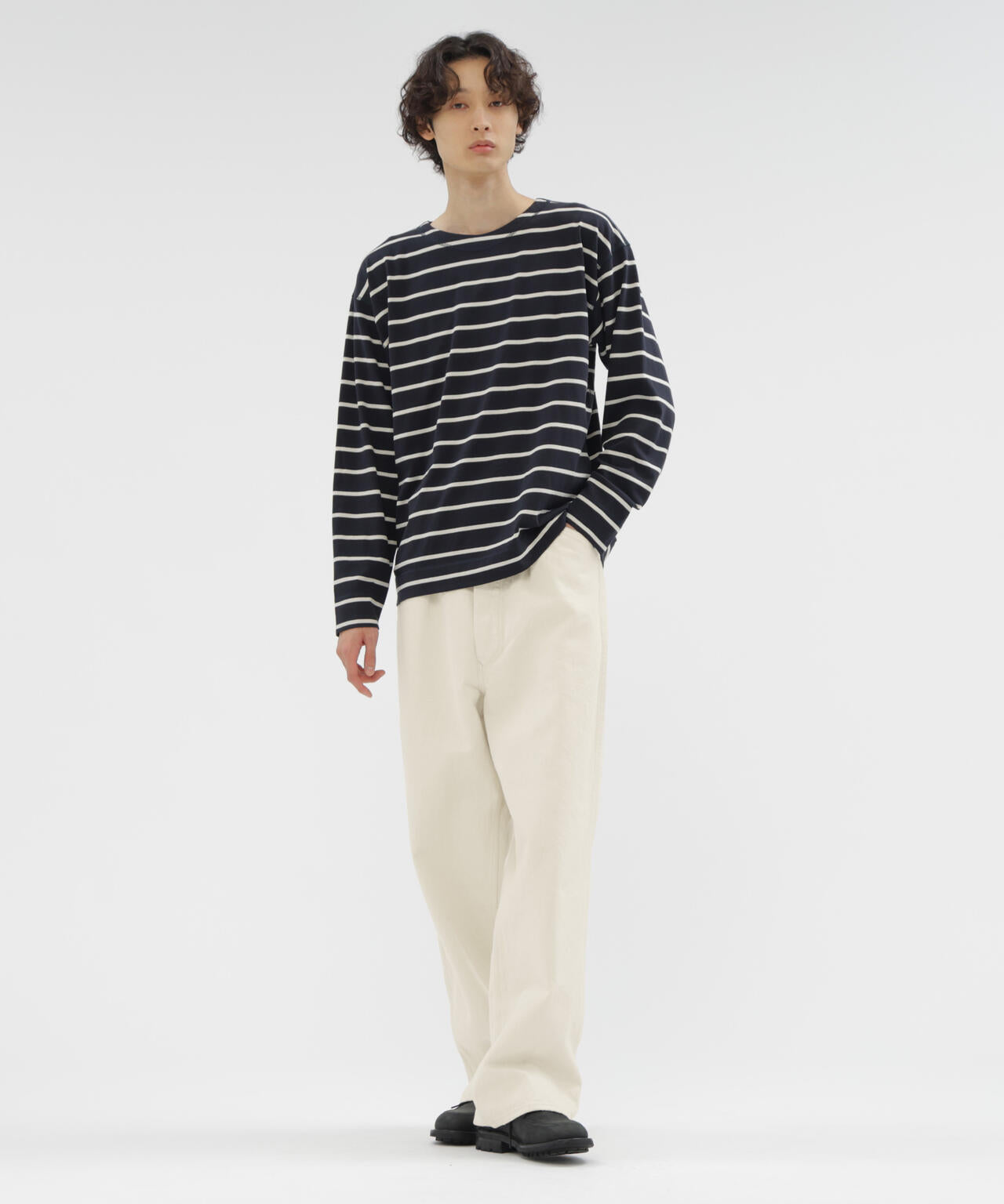 CANTON NATURAL DENIM TROUSERS