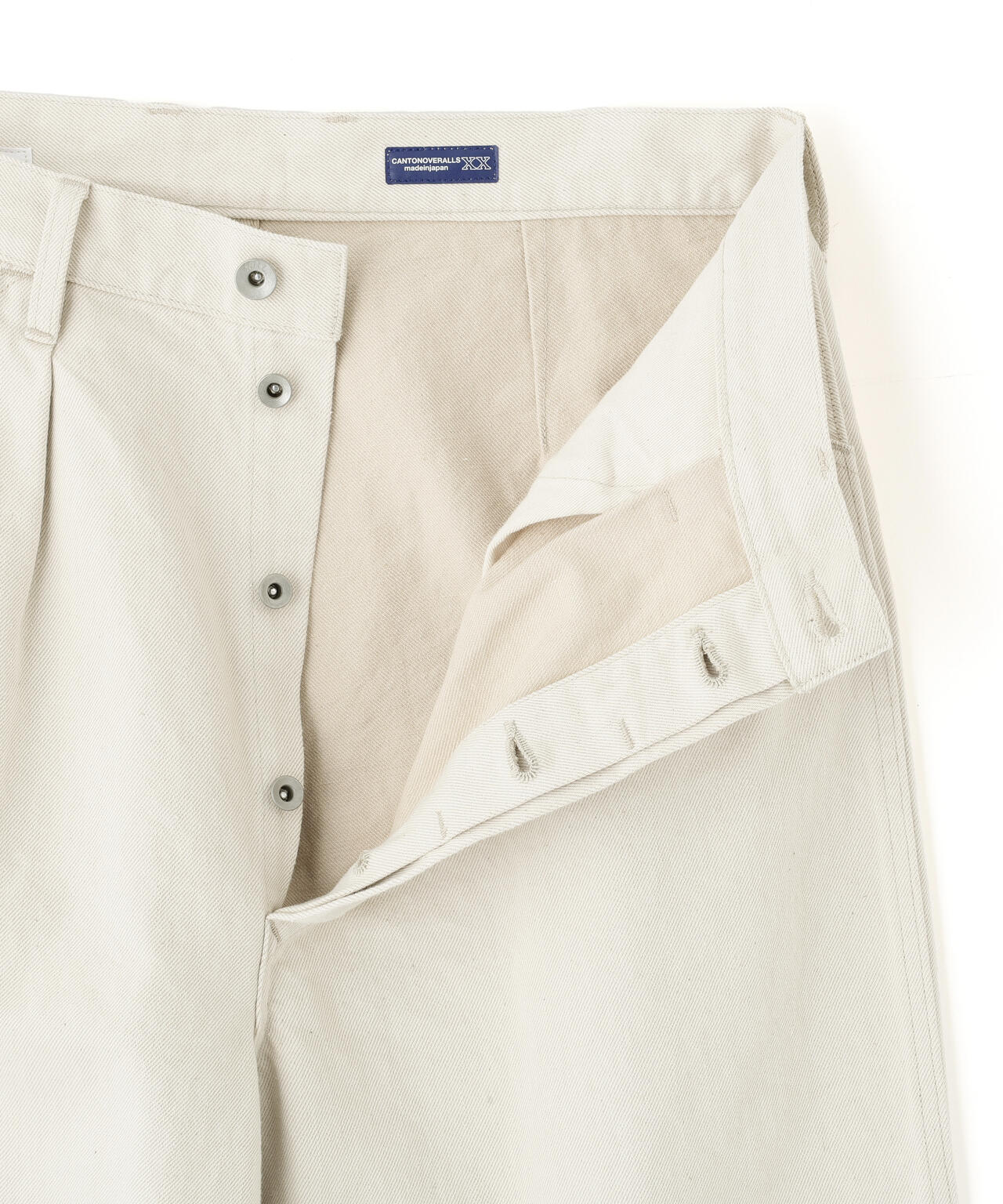CANTON NATURAL DENIM TROUSERS