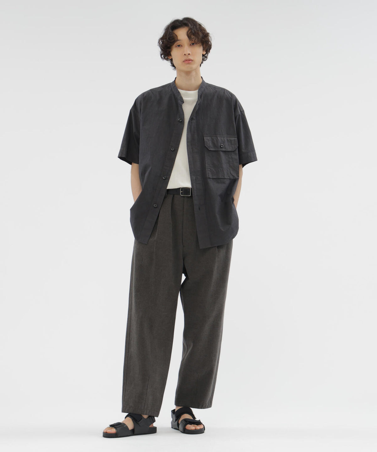FADED COTTON DRILL TROUSERS | MARGARET HOWELL（マーガレット  