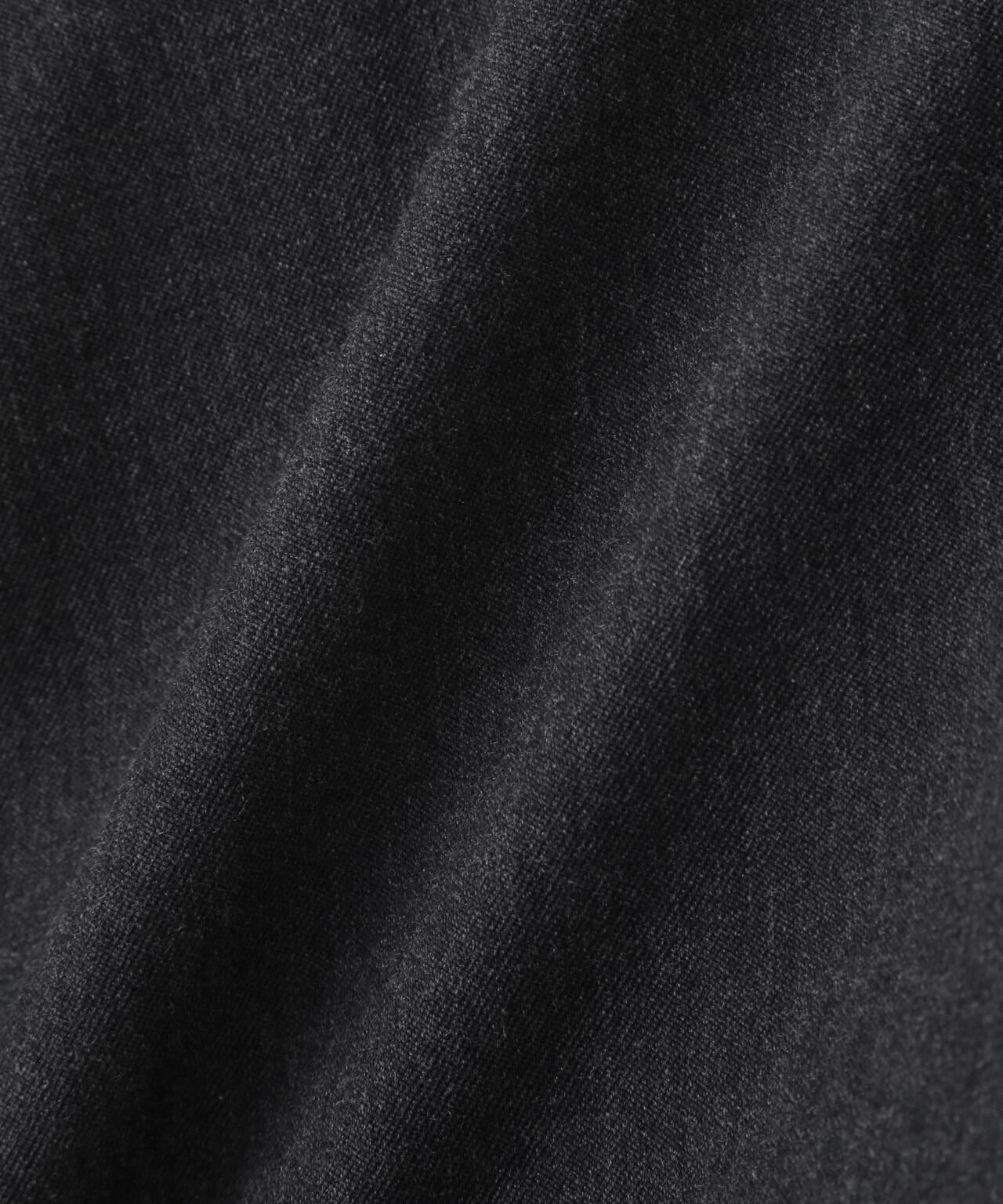 WOOL COTTON TWILL TROUSERS