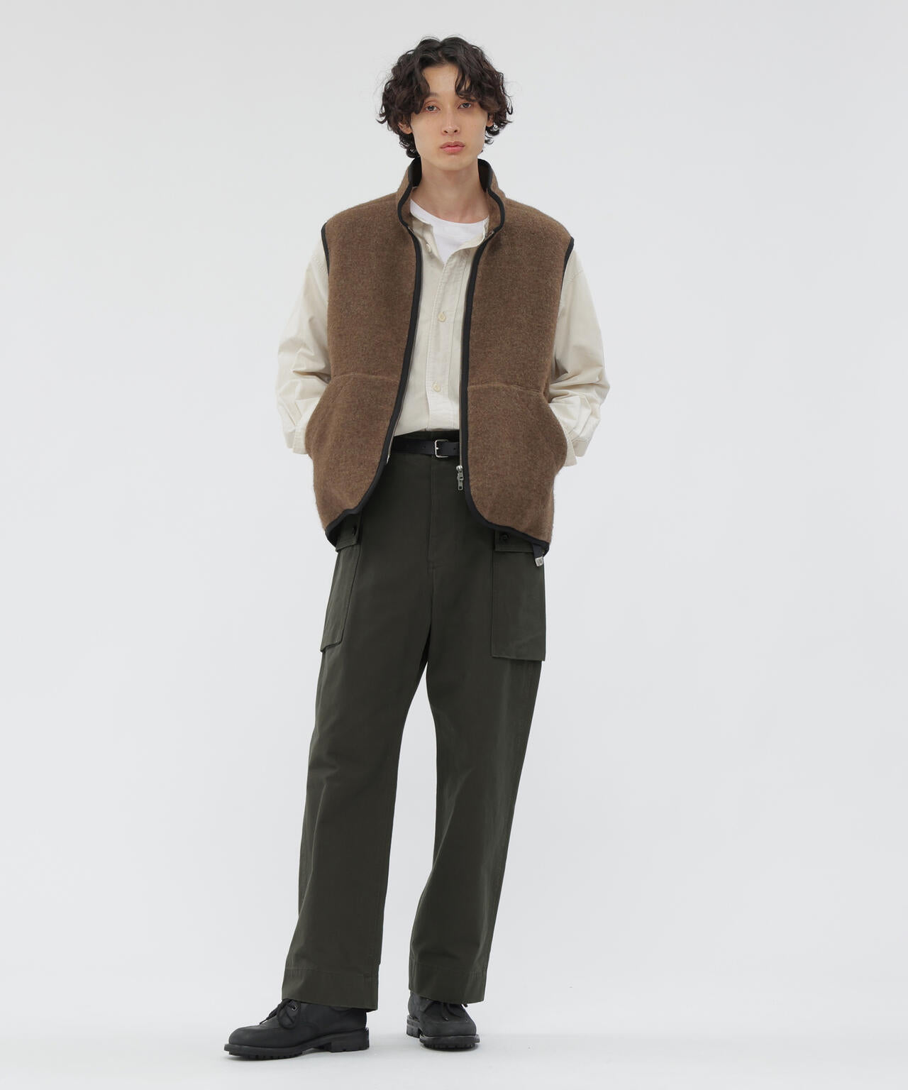 MHL PLAIN COTTON DRILL TROUSERS カーゴパンツ PLAIN COTTON DRILL TROUSERS | MARGARET HOWELL（マーガレット