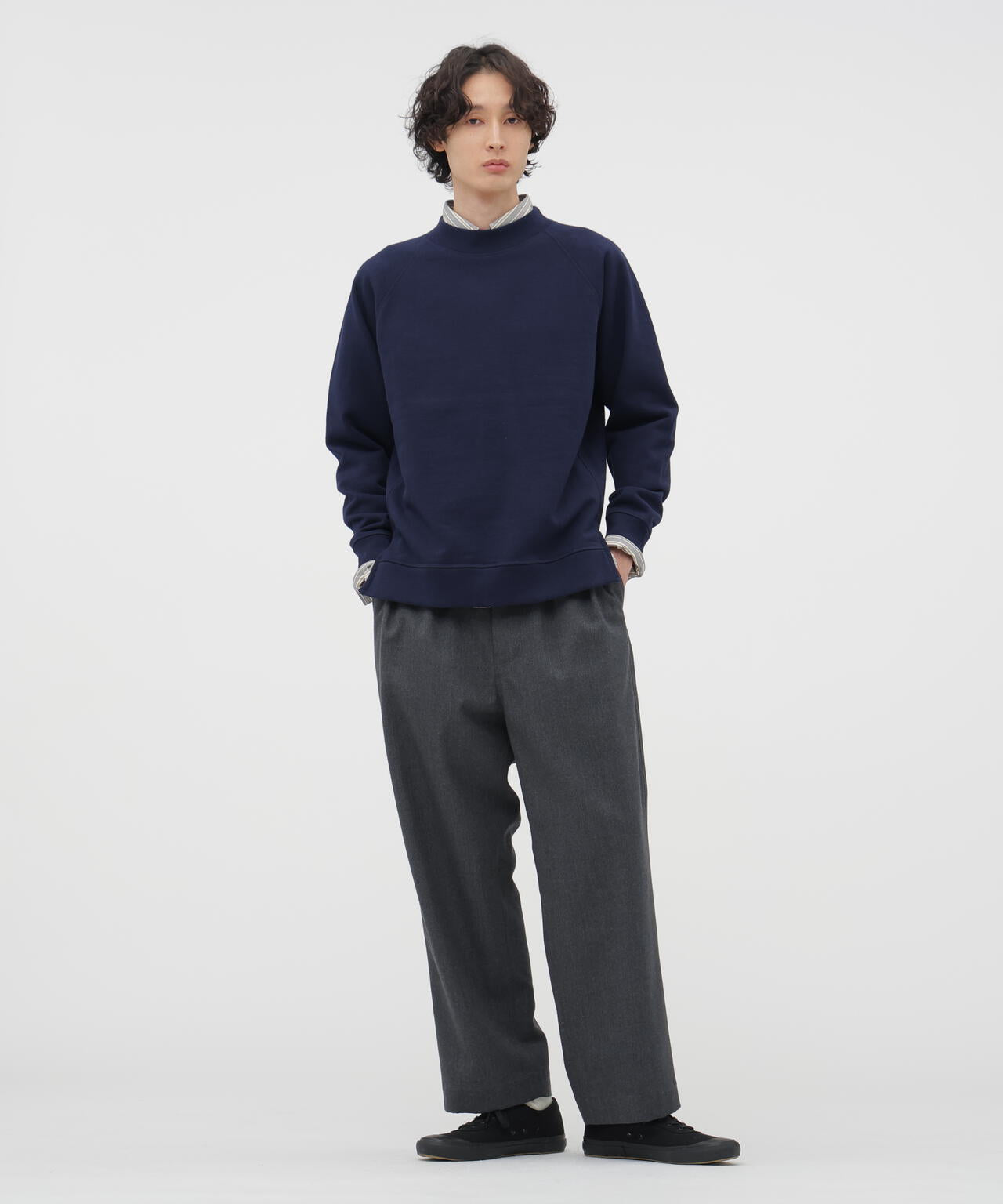 WOOL COTTON DRILL TROUSERS | MARGARET HOWELL（マーガレット