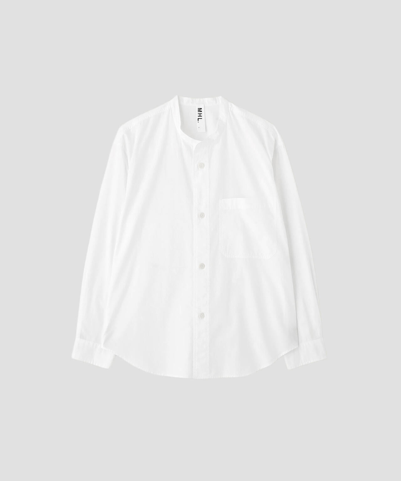 GARMENT DYE COTTON SHIRTING SHIRT | MARGARET HOWELL