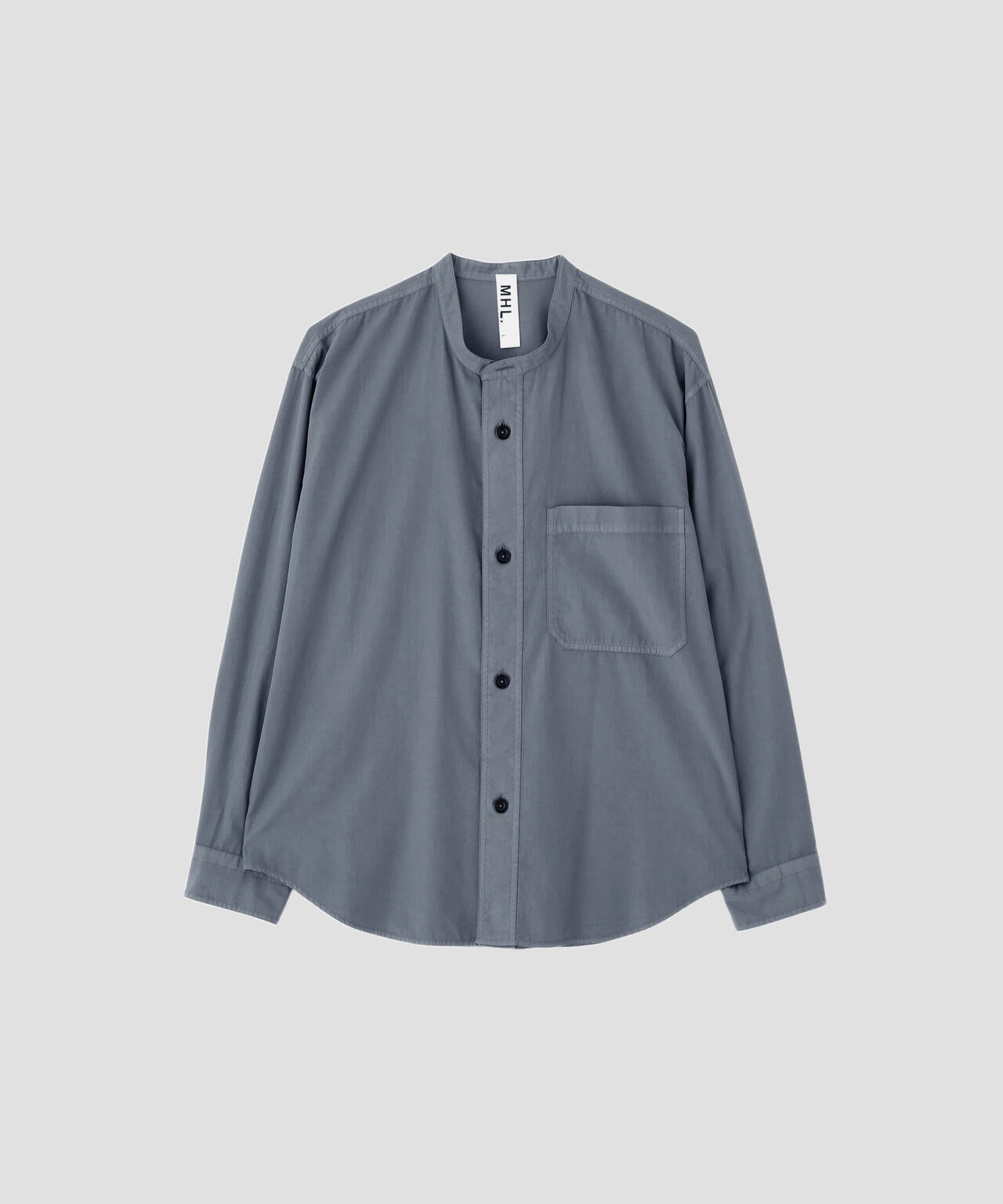 MARGARET HOWELL MHL.✨コットンシャツ GARMENT DYE COTTON SHIRTING SHIRT | MARGARET HOWELL