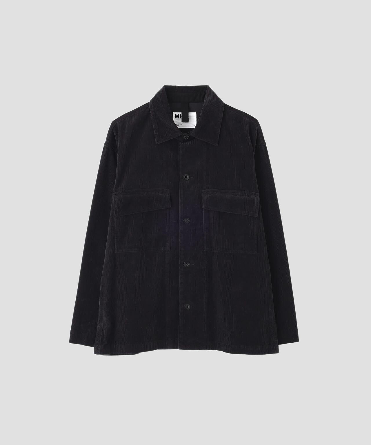 新品 25AW MHL. DRY COTTON NEEDLECORD SHIRT DRY COTTON NEEDLECORD SHIRT | MARGARET HOWELL（マーガレット