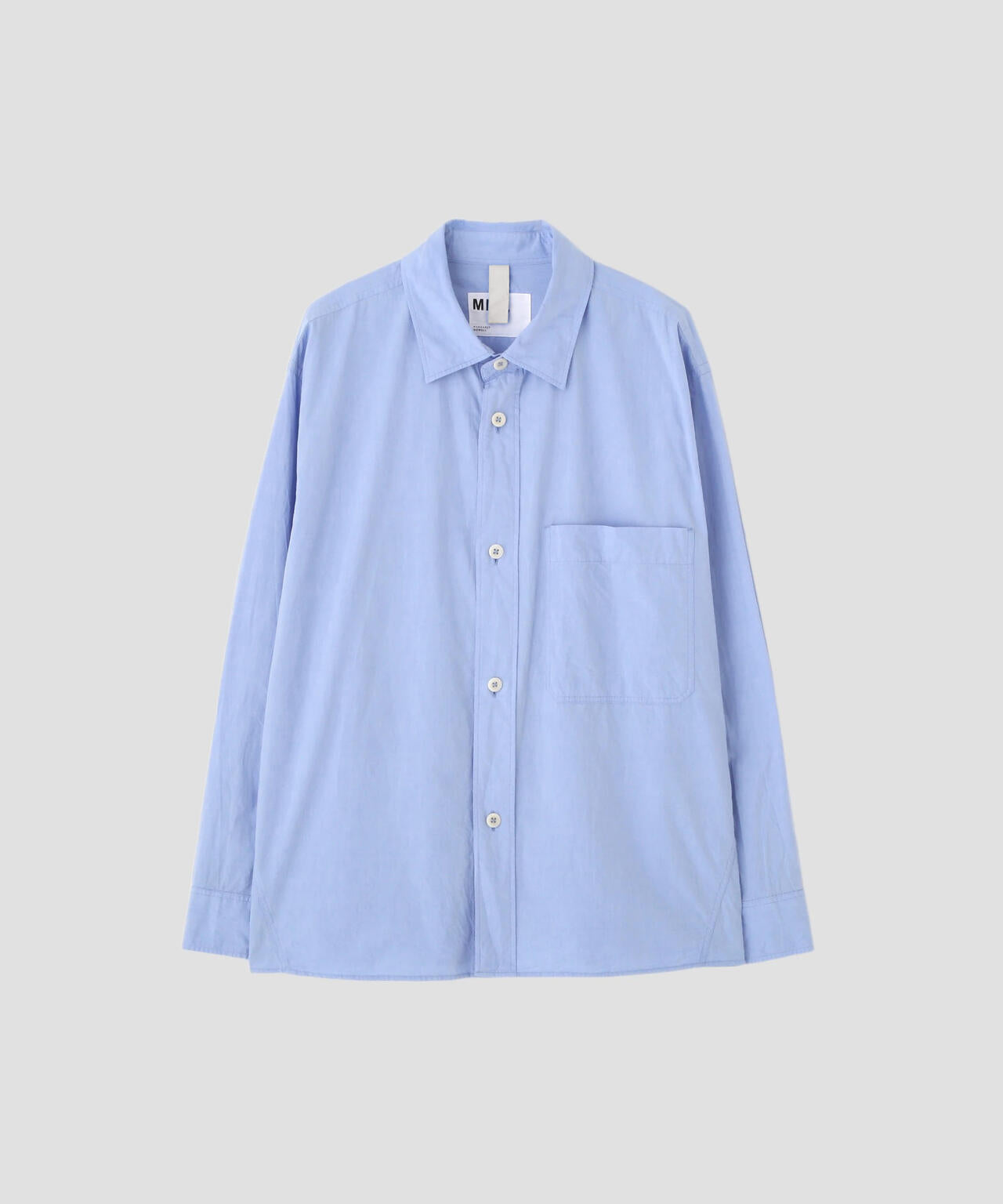BRUSHED COTTON CHAMBRAY SHIRT | MARGARET HOWELL