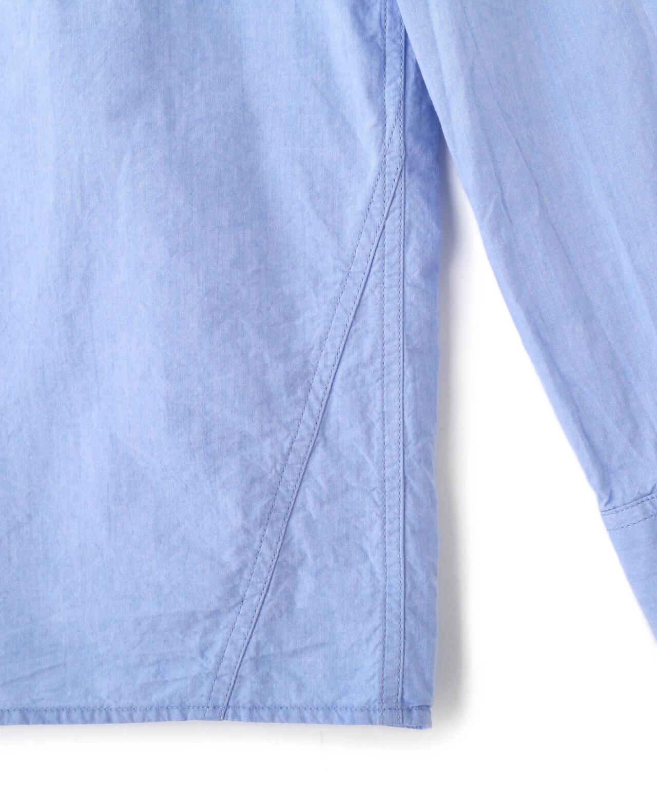 BRUSHED COTTON CHAMBRAY SHIRT