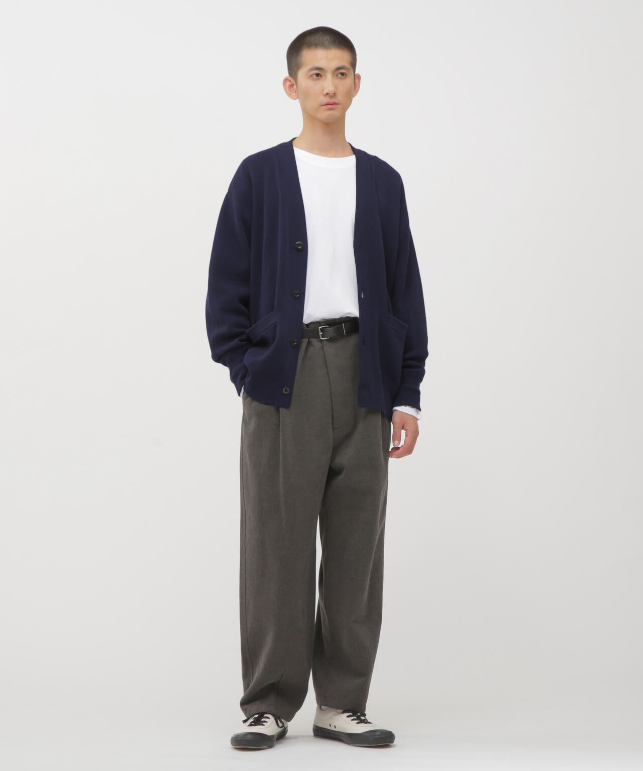 DRY WORN COTTON RIB KNITWEAR | MARGARET HOWELL（マーガレット