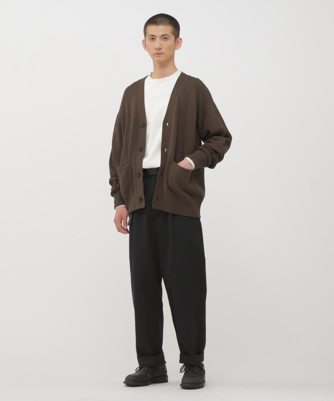 DRY WORN COTTON RIB KNITWEAR