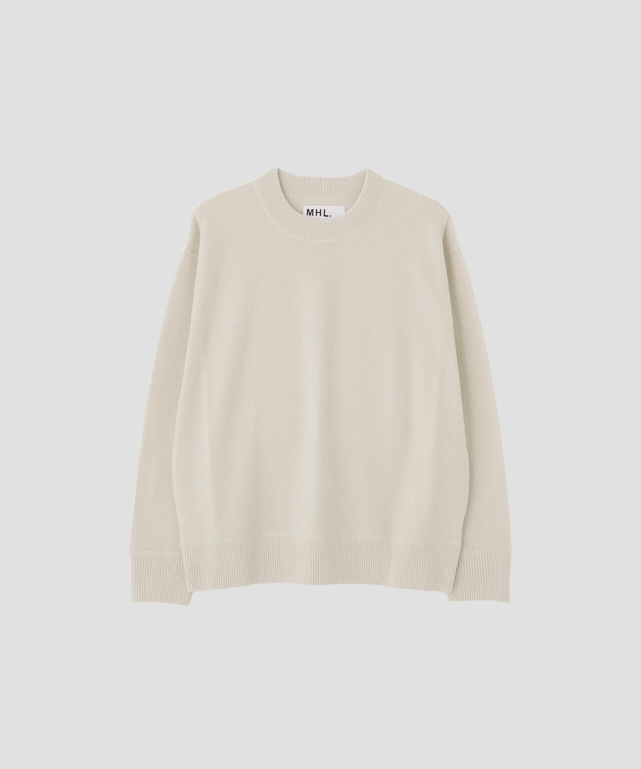 FELTED ROUGH WOOL KNITWEAR