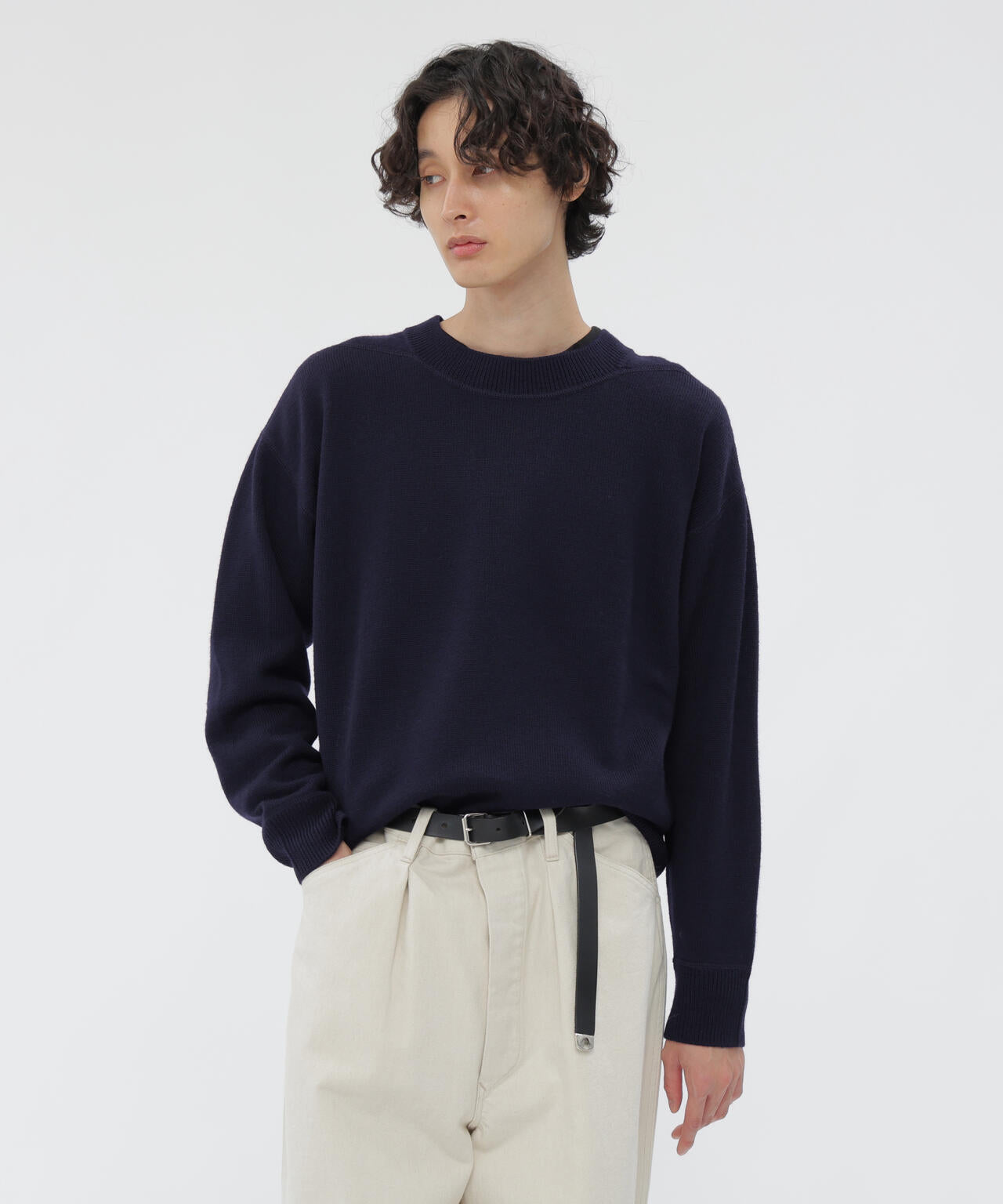 WASHABLE PLAIN WOOL KNITWEAR | MARGARET HOWELL（マーガレット