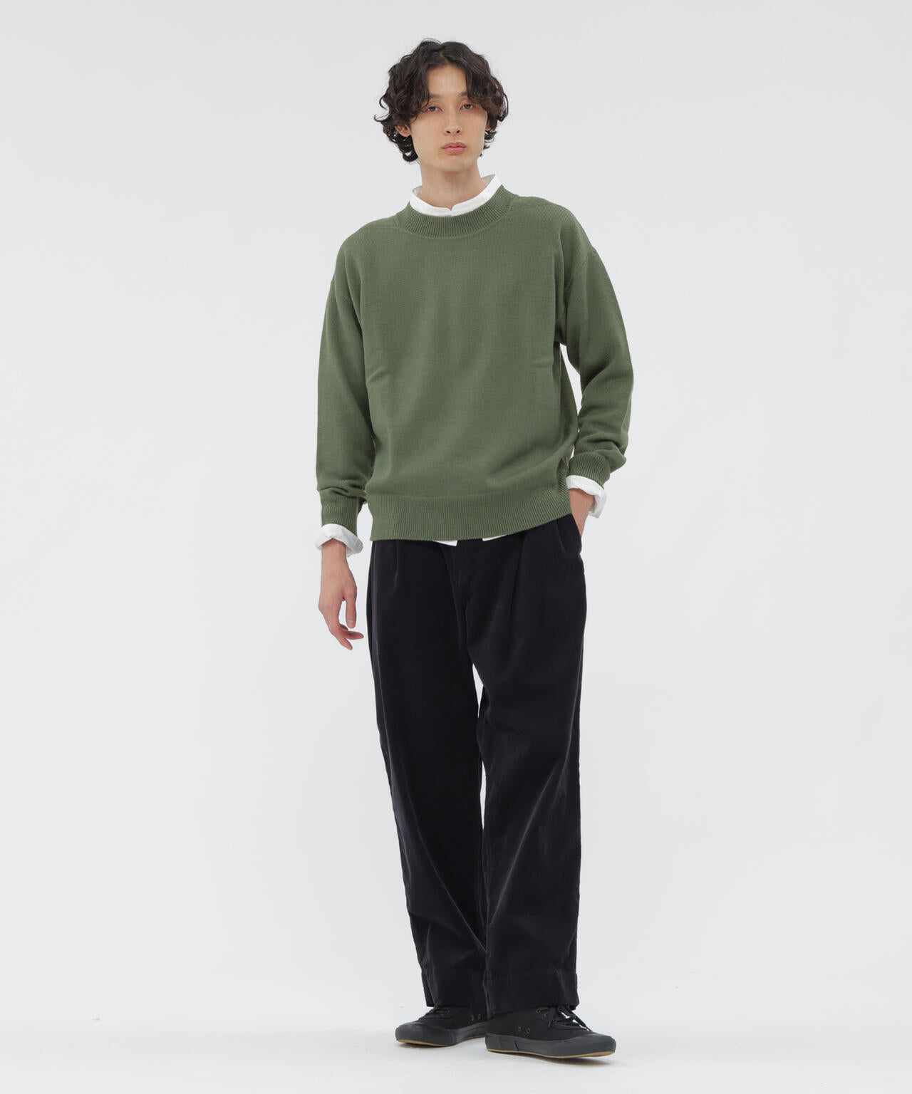 WASHABLE PLAIN WOOL KNITWEAR | MARGARET HOWELL（マーガレット