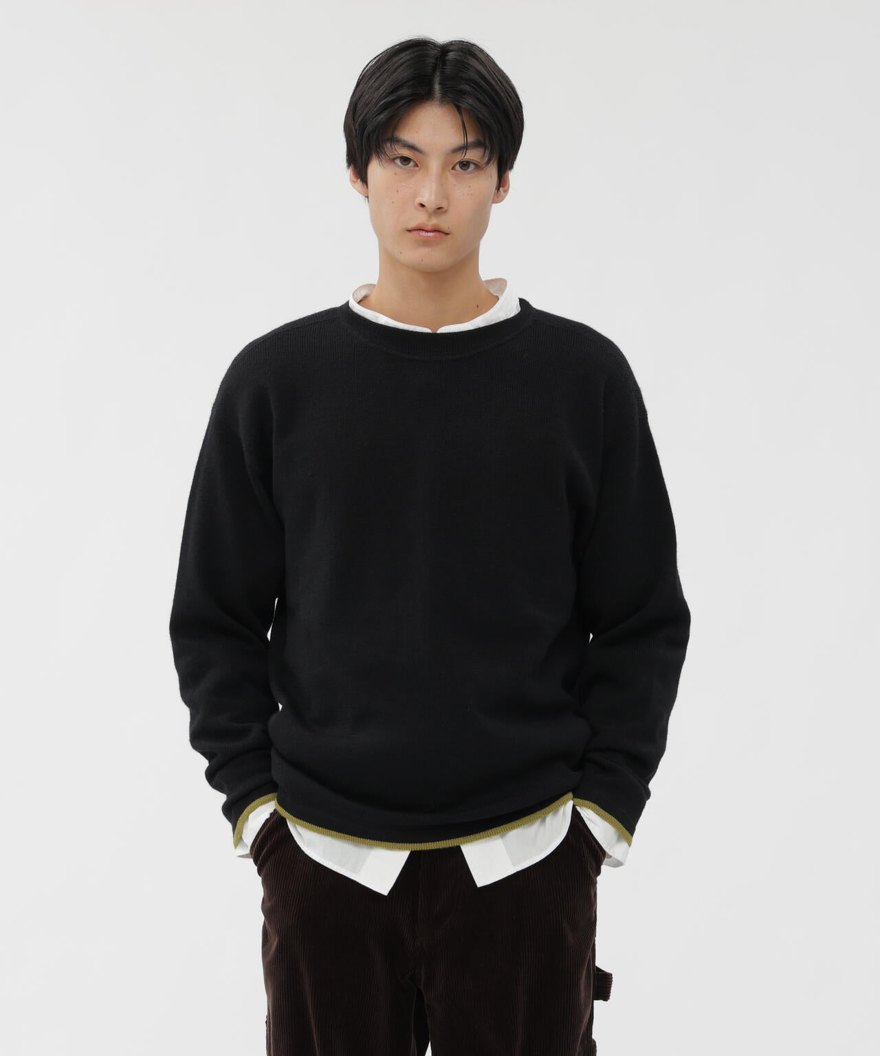 2023✨ MHL. マーガレットハウエル ニット セーター ユニセックス PURE WOOL KNITWEAR | MARGARET HOWELL（マーガレット・ハウエル