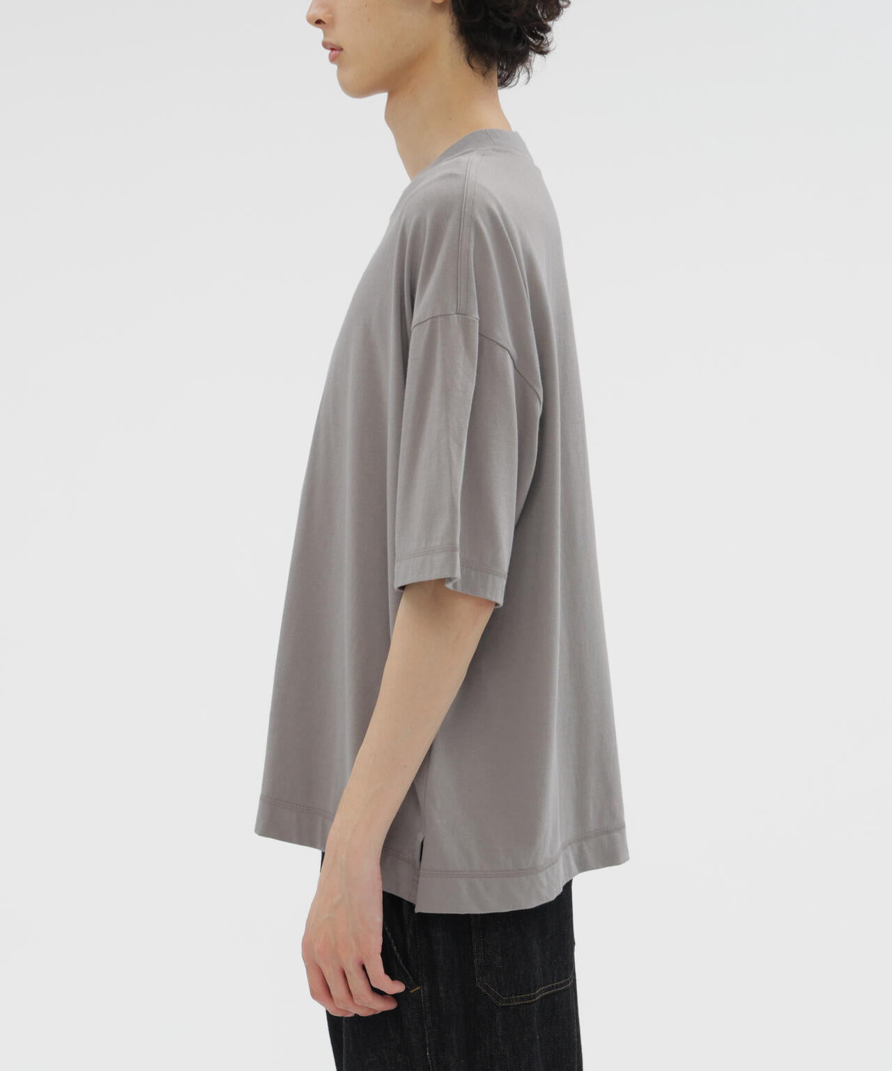 SMOOTH COTTON JERSEY TOP