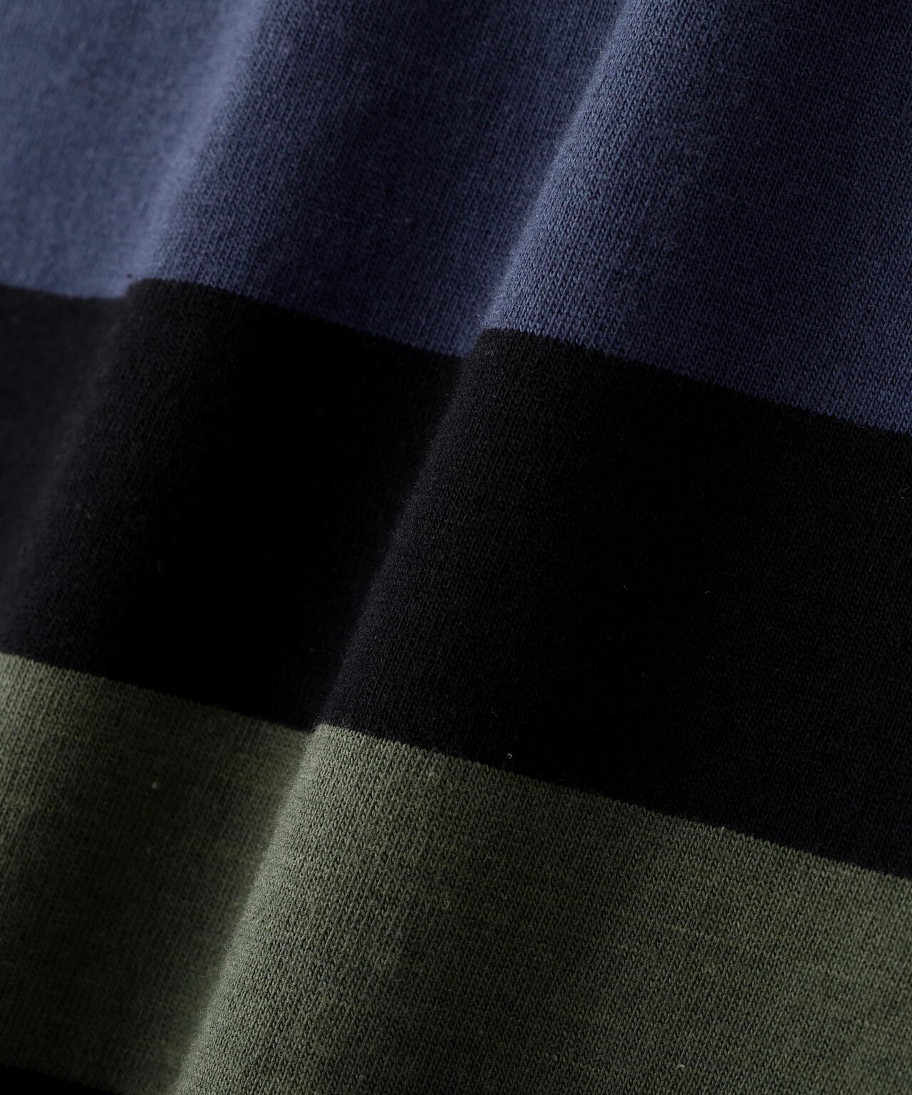 THREE COLOUR BLOCK STRIPE TOP