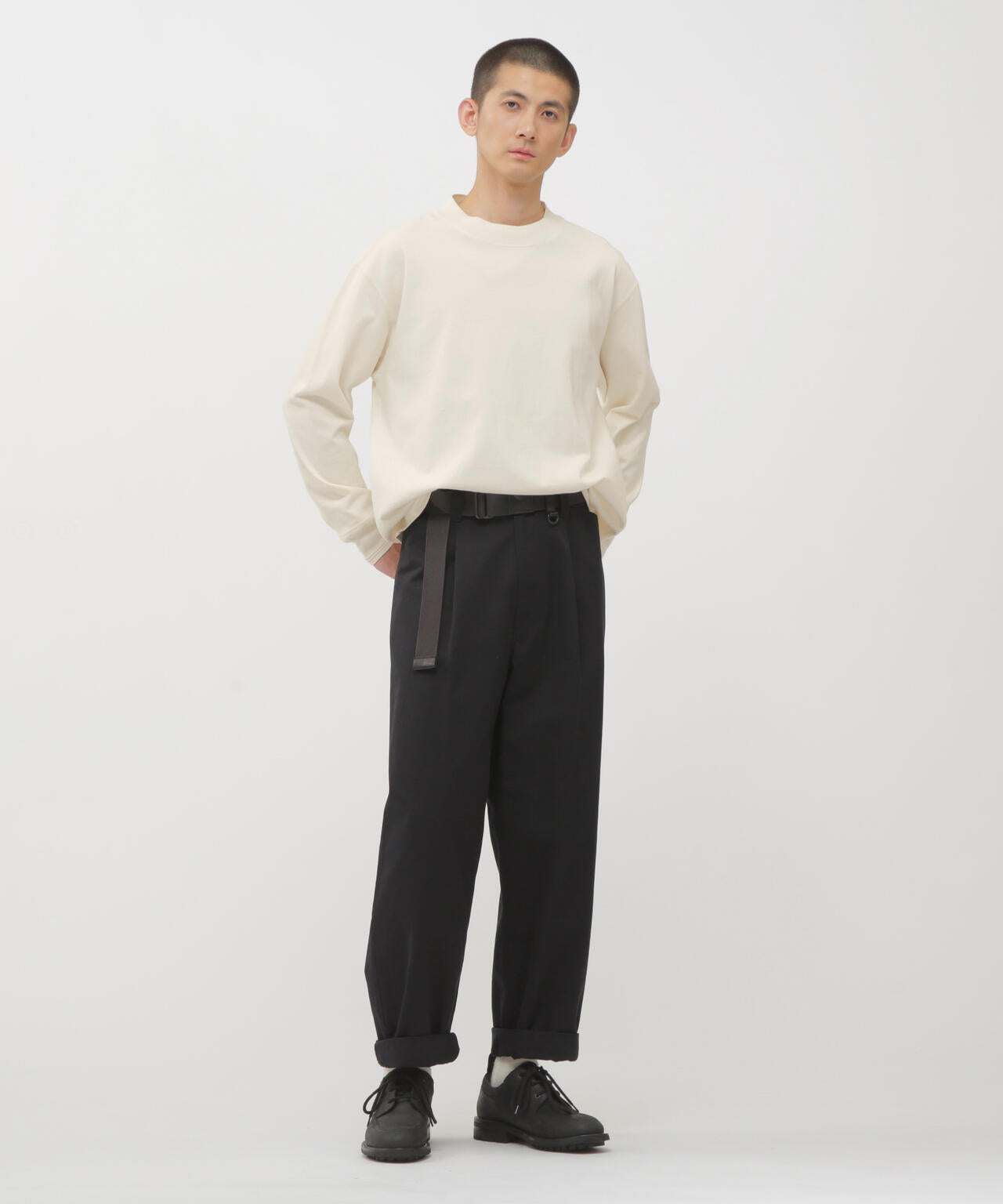 LIGHT DENSED COTTON JERSEY TOP